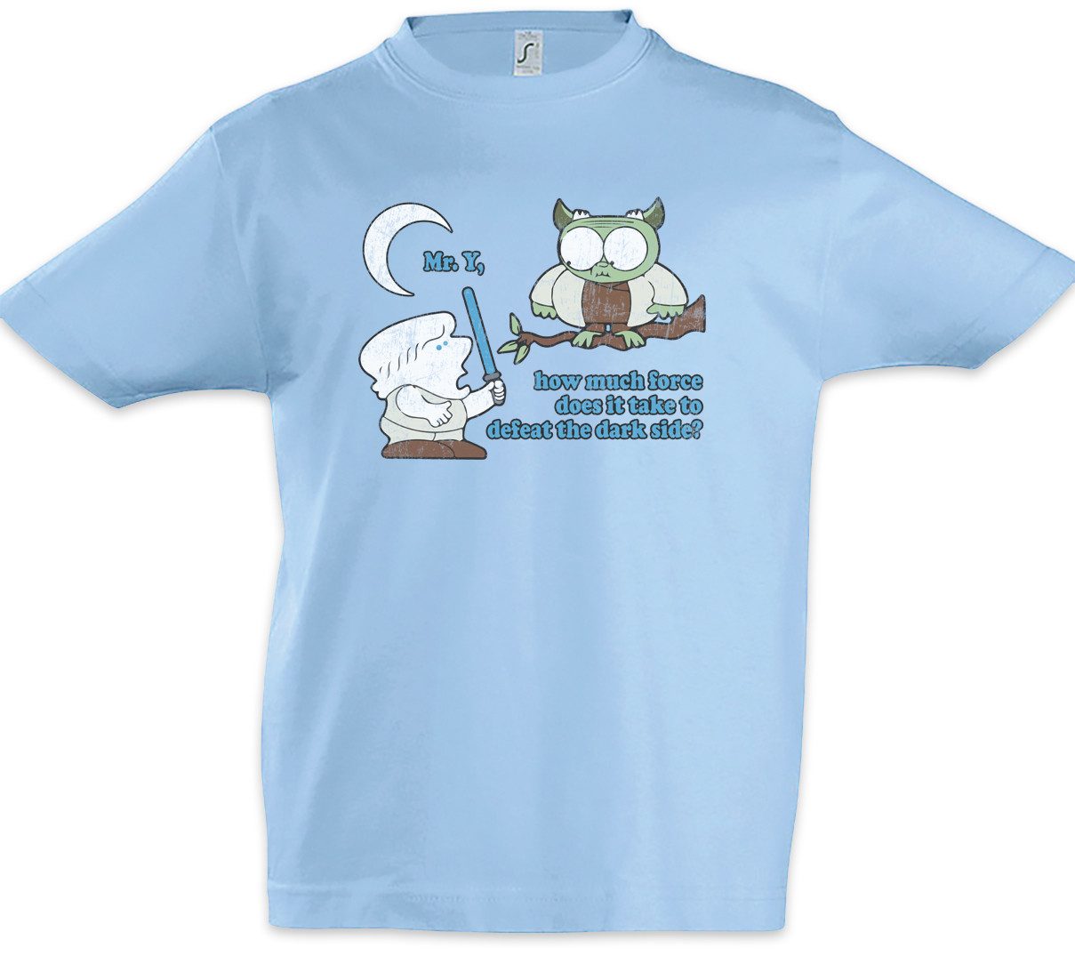 Print-Shirt Question To Mr. Y Kinder T-Shirt Star Fun Luke Han Sykwalker Wars Solo