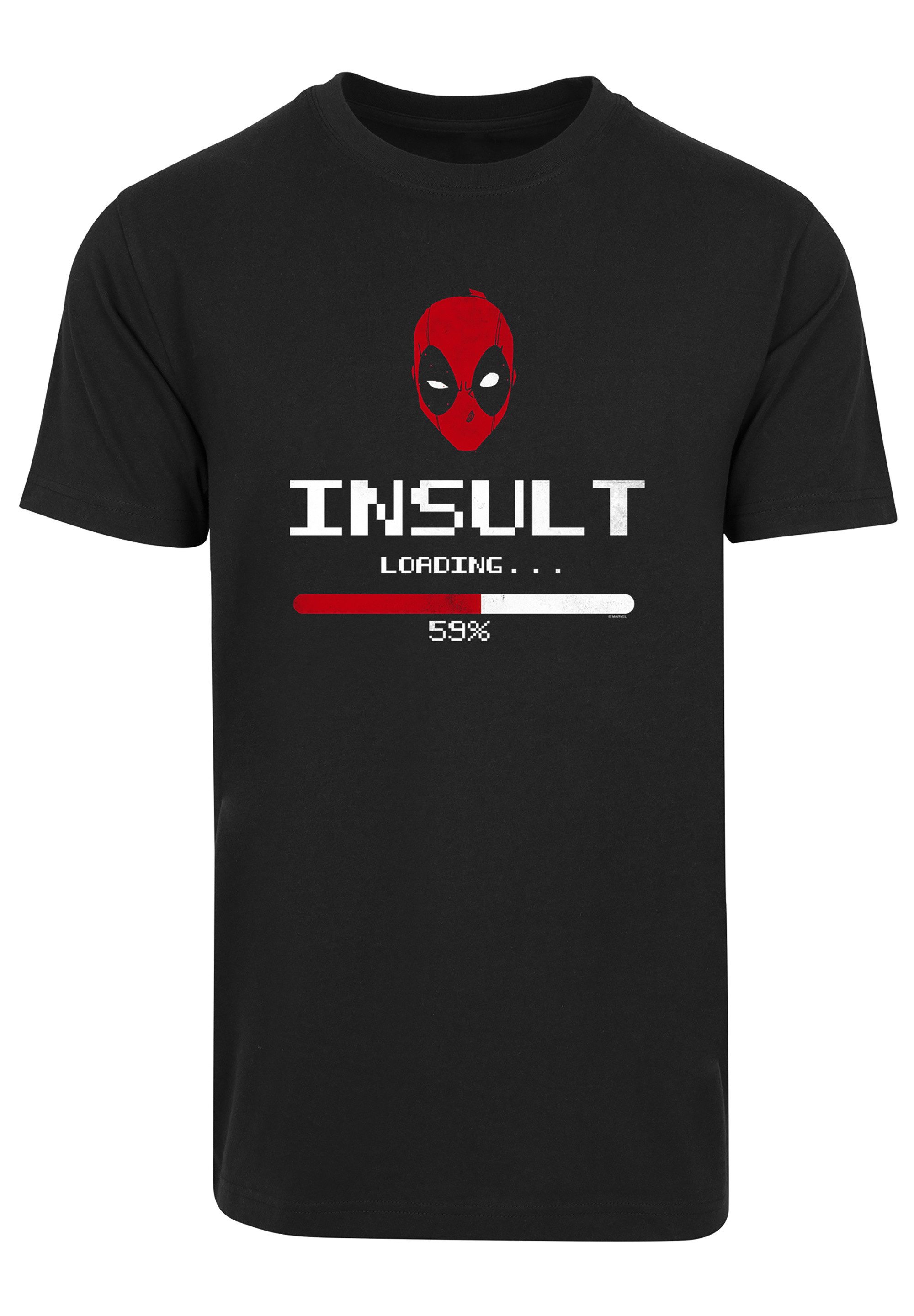 F4NT4STIC T-Shirt Marvel Deadpool Insult Loading günstig online kaufen