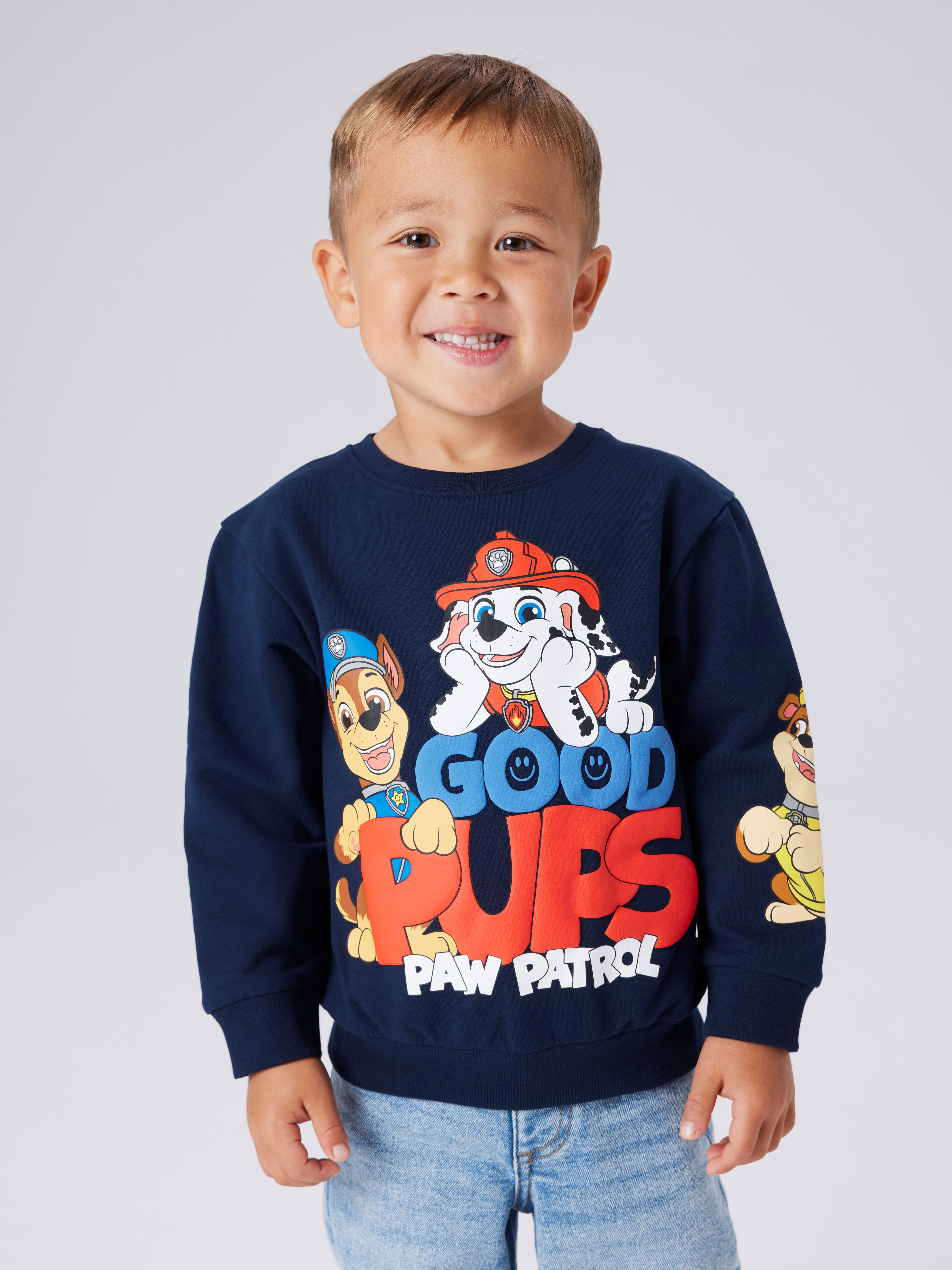 Name It Sweatshirt NMMJEEP PAW NREG SWEAT BRU NOOS CPLG
