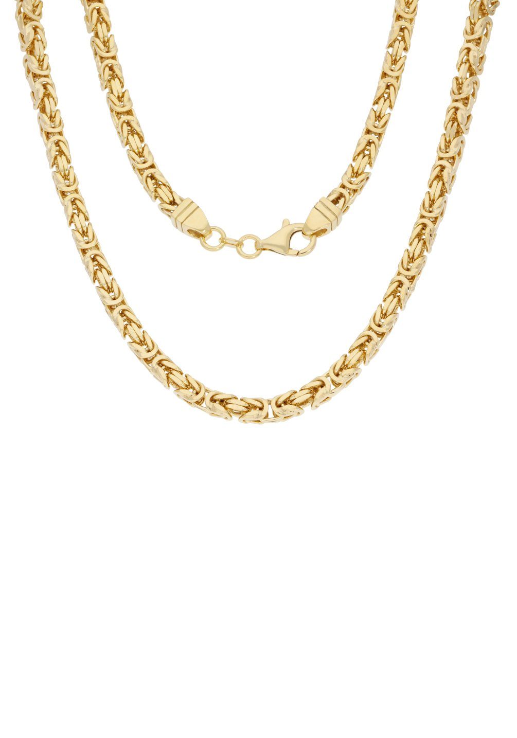 Kette ohne Anhänger Schmuck Geschenk Silber 925 Halsschmuck Halskette Königskette