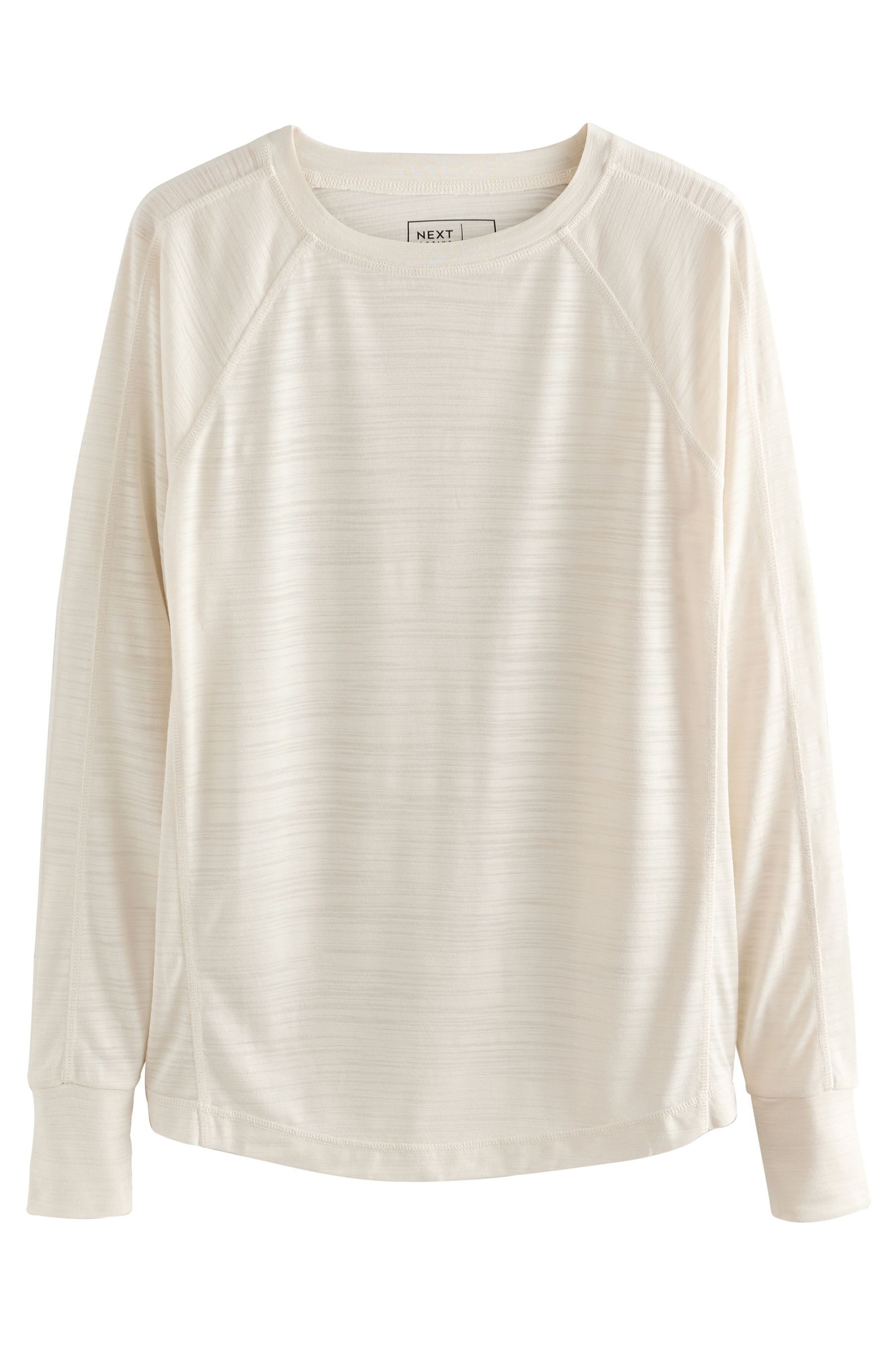 Next Langarmshirt Langärmeliges, leichtes Active Sportoberteil (1-tlg) günstig online kaufen