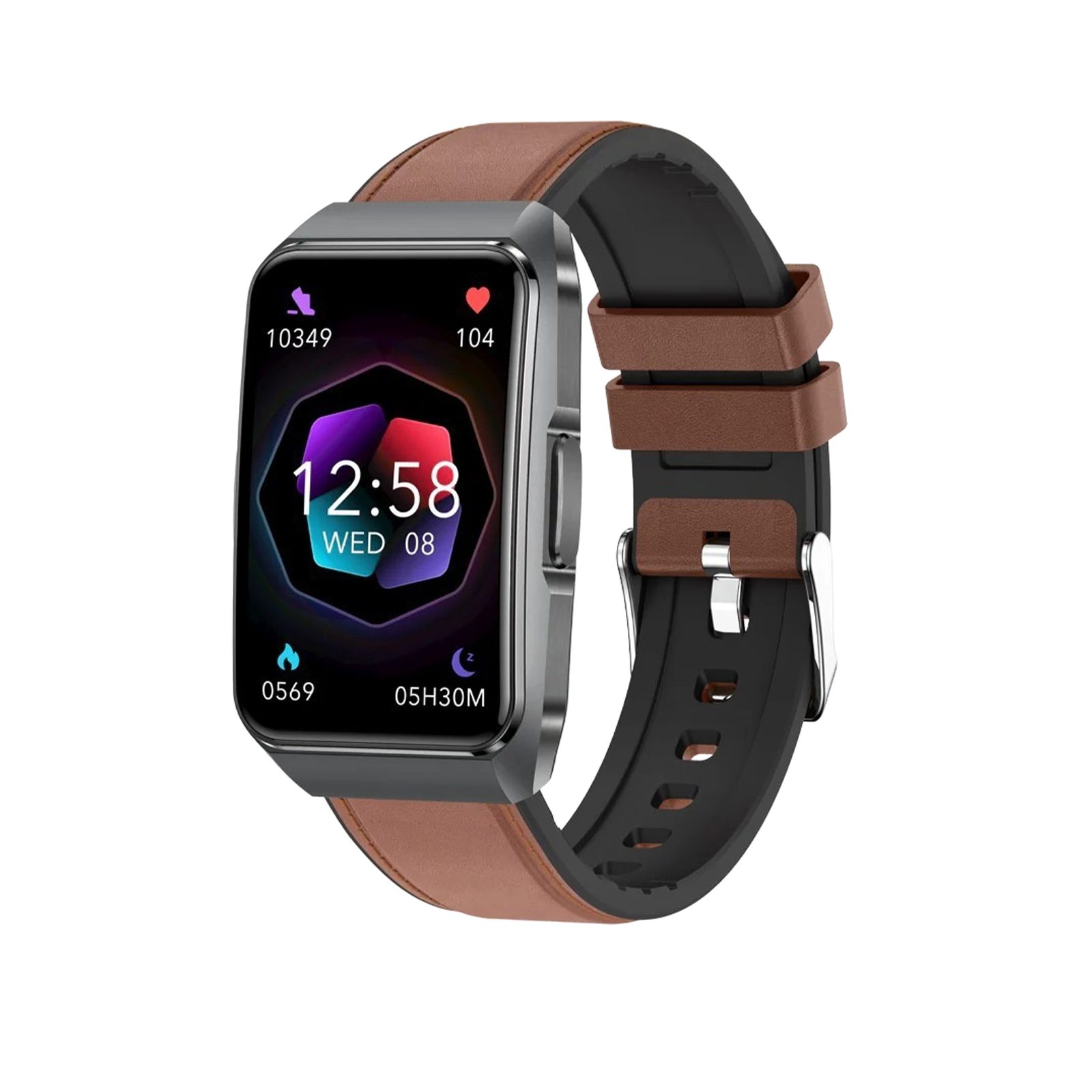 Knauermann Neo 2 Band Gesundheitsuhr mit SOS & Telefonfunktion Smartwatch, Bluetooth