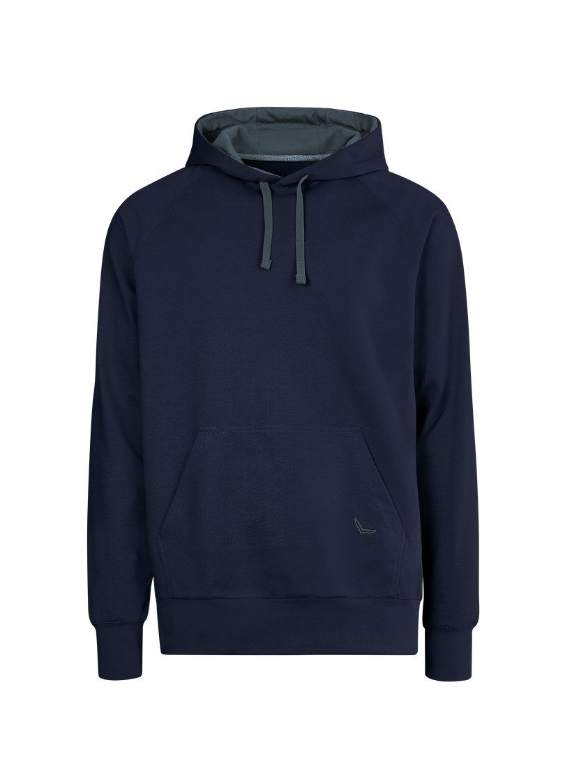 Trigema Kapuzensweatshirt TRIGEMA Kapuzensweatshirt aus Biobaumwolle