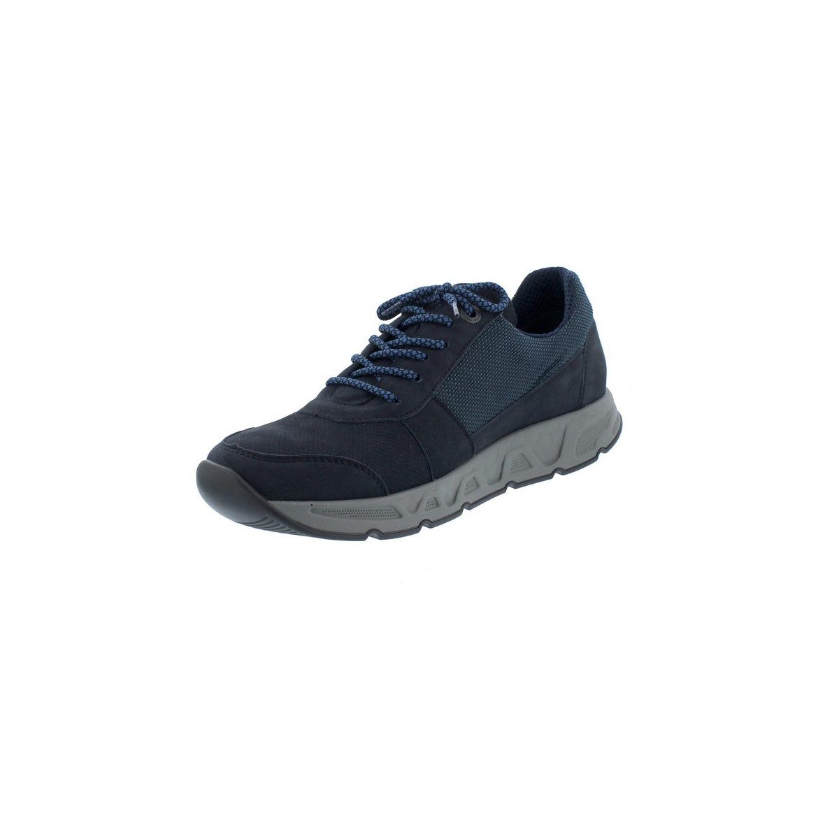 Freizeit Schnürer für Herren in blau Schnürschuh
