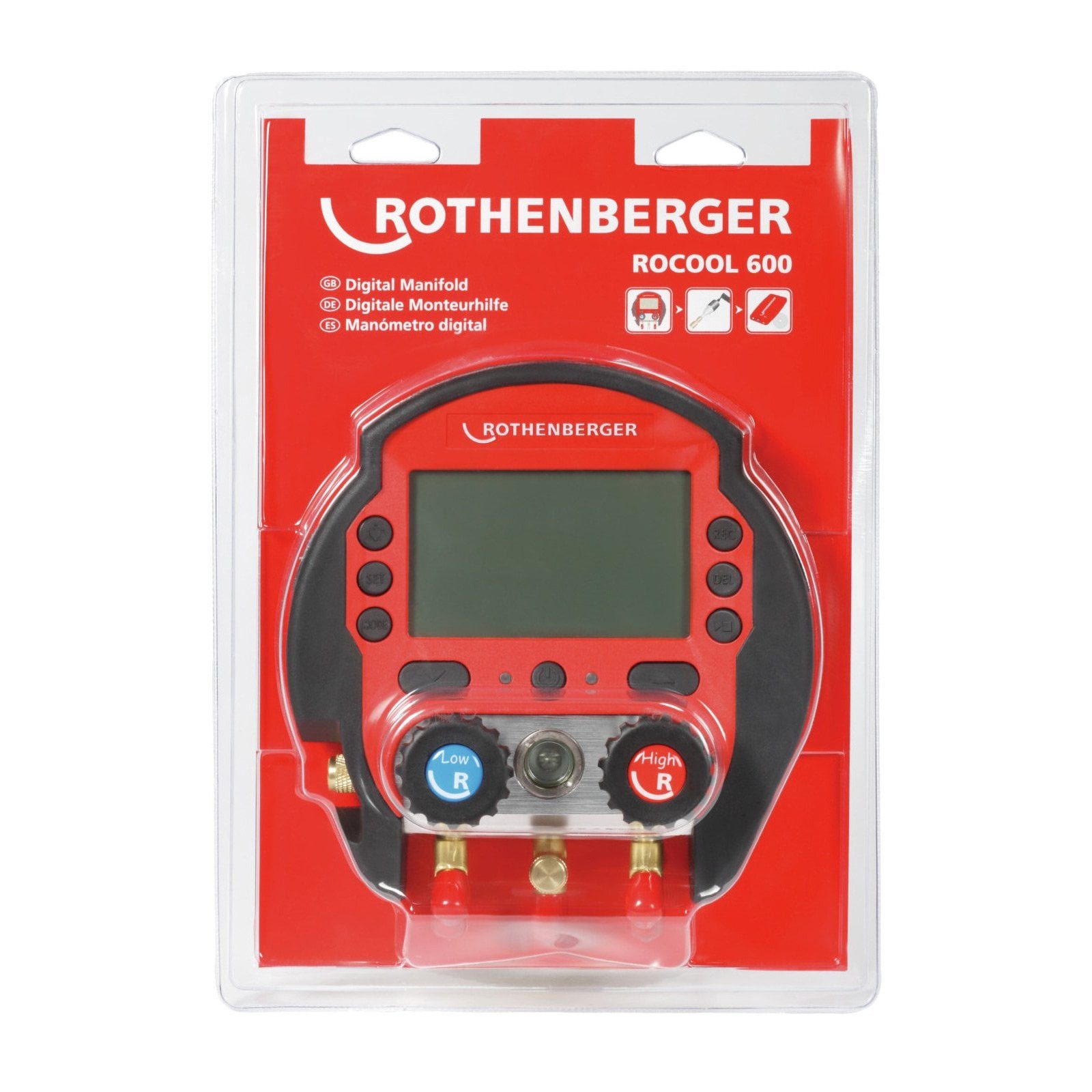 Rothenberger Kältemittel ROTHENBERGER ROCOOL 600 Set Blister - 1000000569