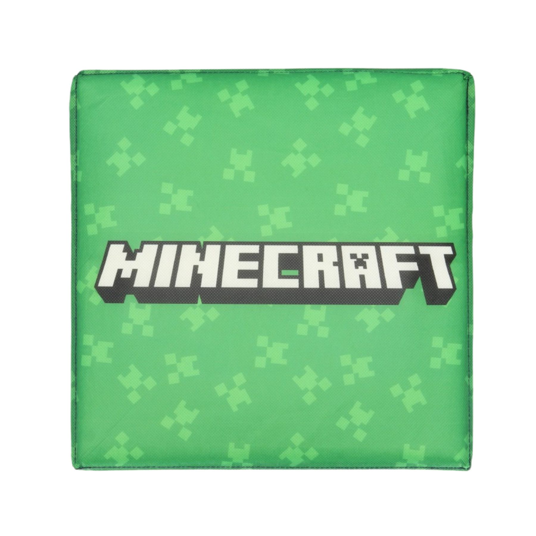 Minecraft Faltbox Minecraft Creeper Spielzeugkiste Aufbewahrungsbox Sitz Hocker 30 cm