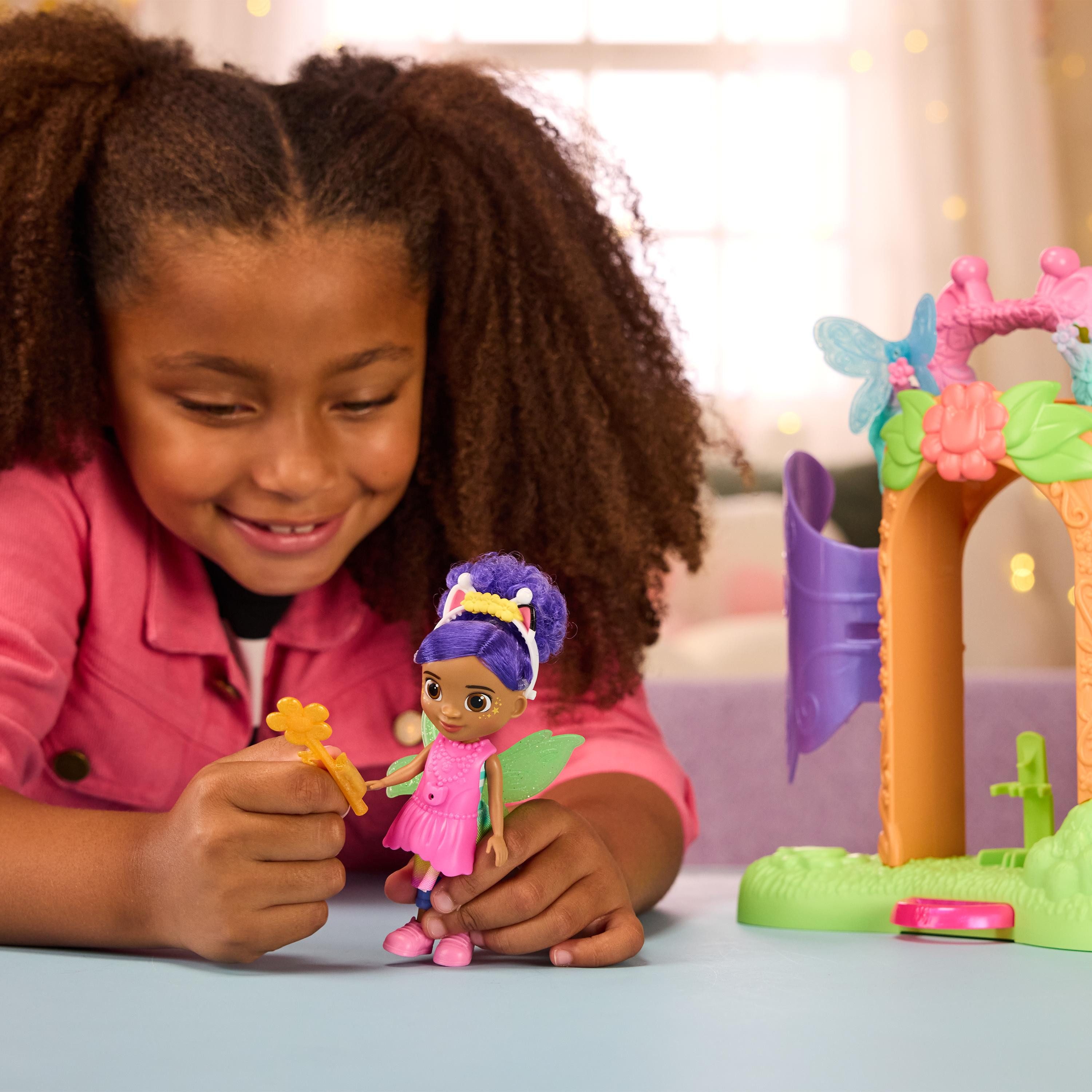 Spin Master Spielwelt Gabby's Dollhouse - Fairylandia - Magisches Feen-Verwandlung Spielset
