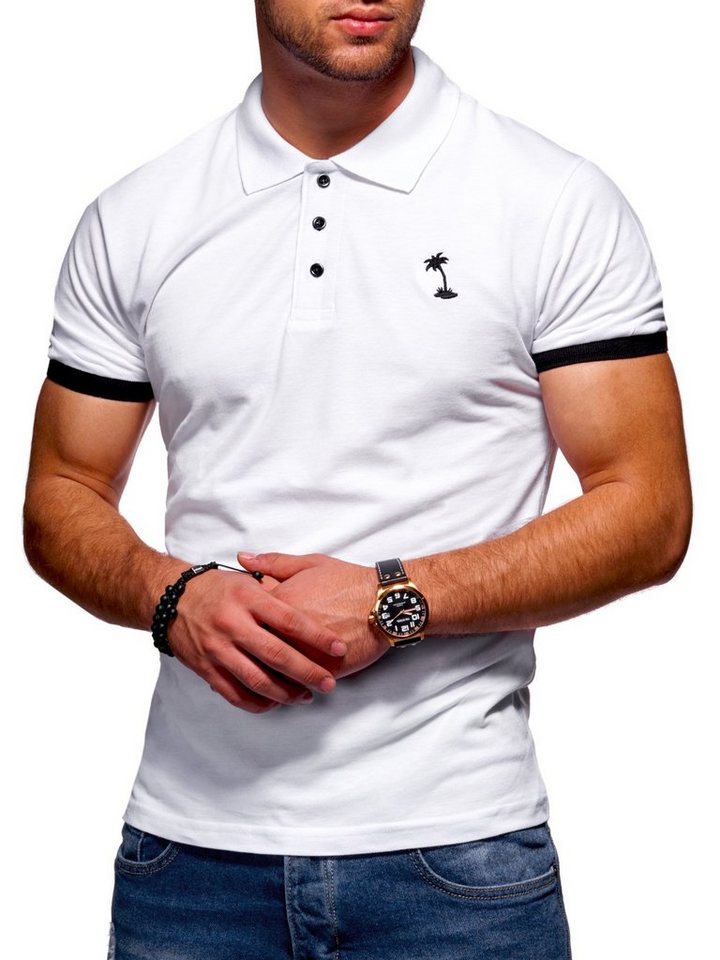 Style-Division Poloshirt SDLOSANG Basic Polo-Hemd