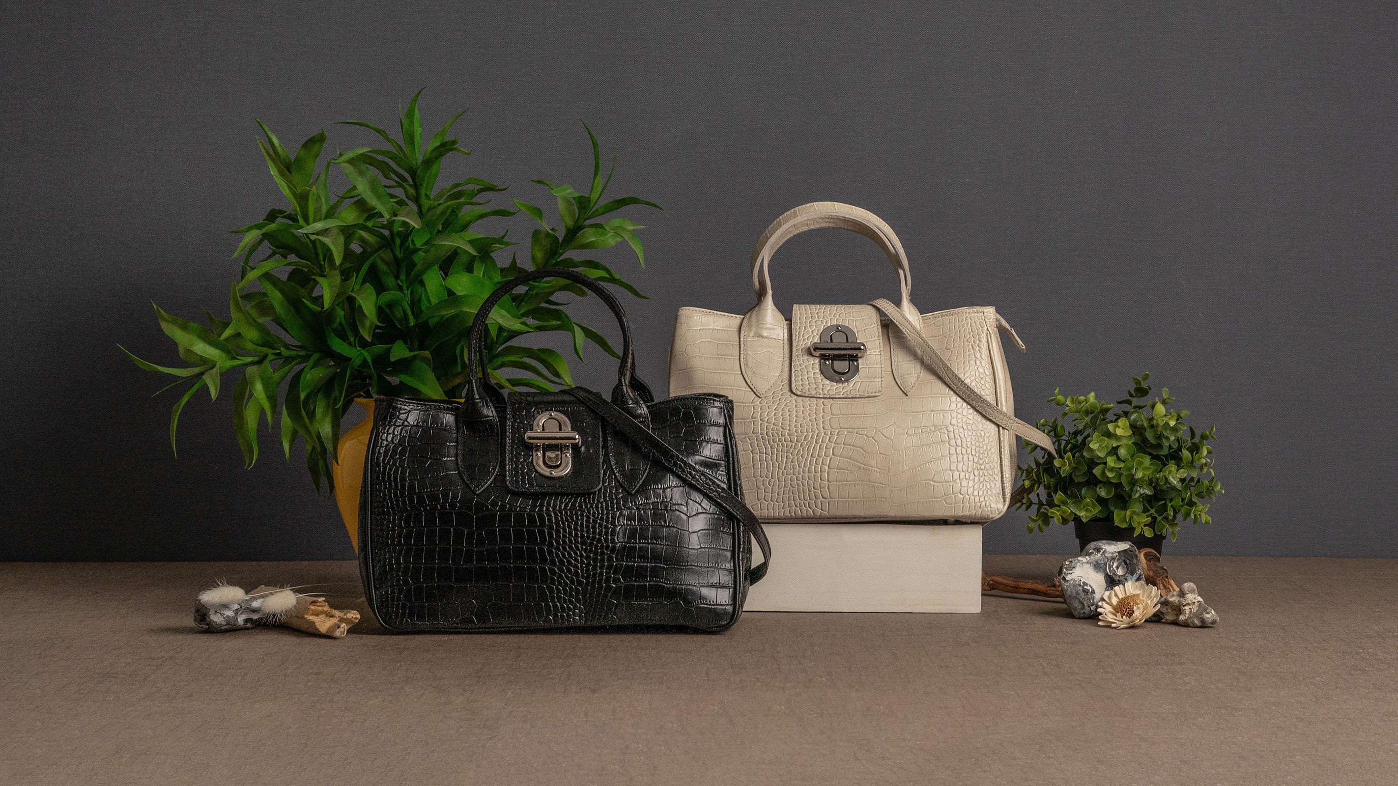Cluty Henkeltasche, echt Leder, Made in günstig online kaufen