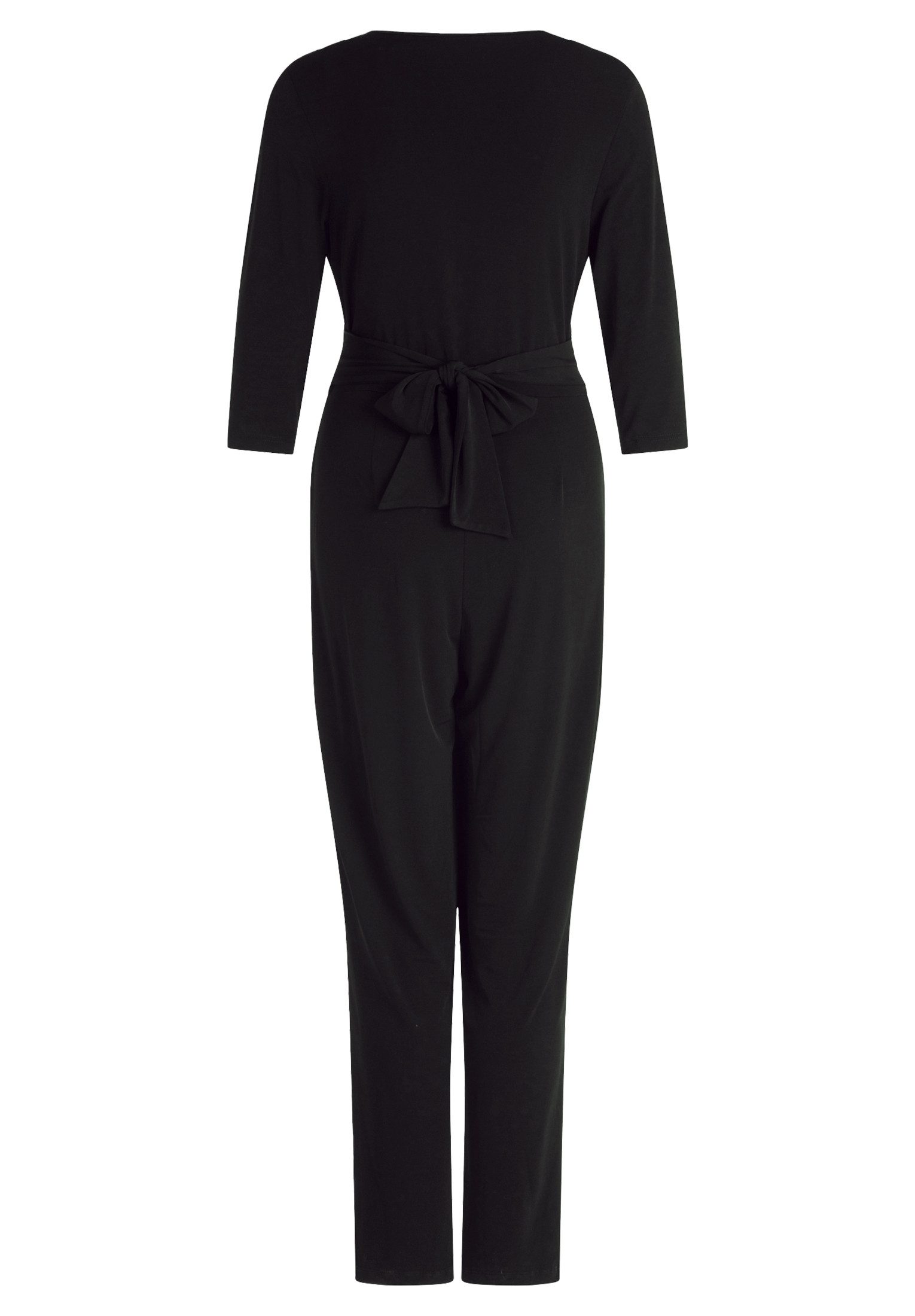Vera Mont Overall Vera Mont Jumpsuit mit Bindegürtel (1-tlg) Wickel-Design