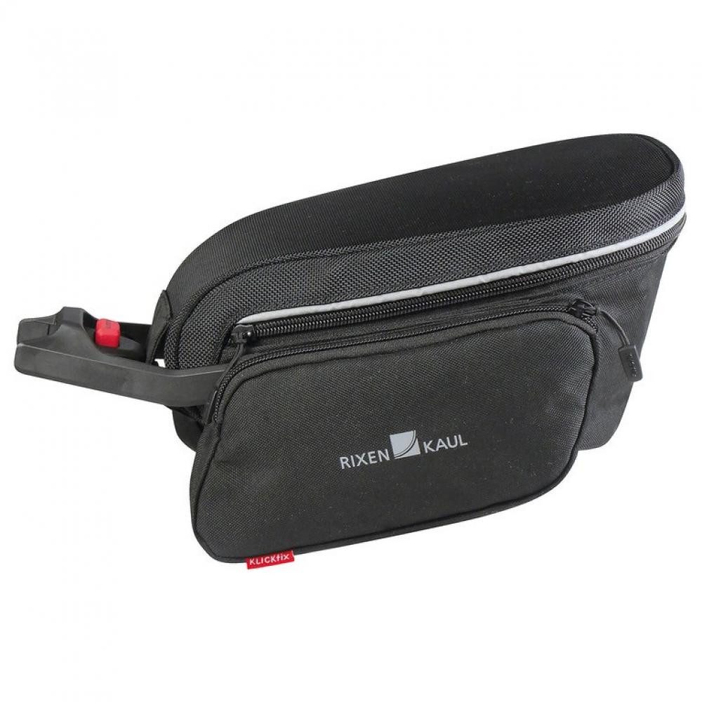 KlickFix Fahrradtasche Satteltasche KLICKfix Contour Evo schwarz, 3ltr, Contour Sattel-Adapte
