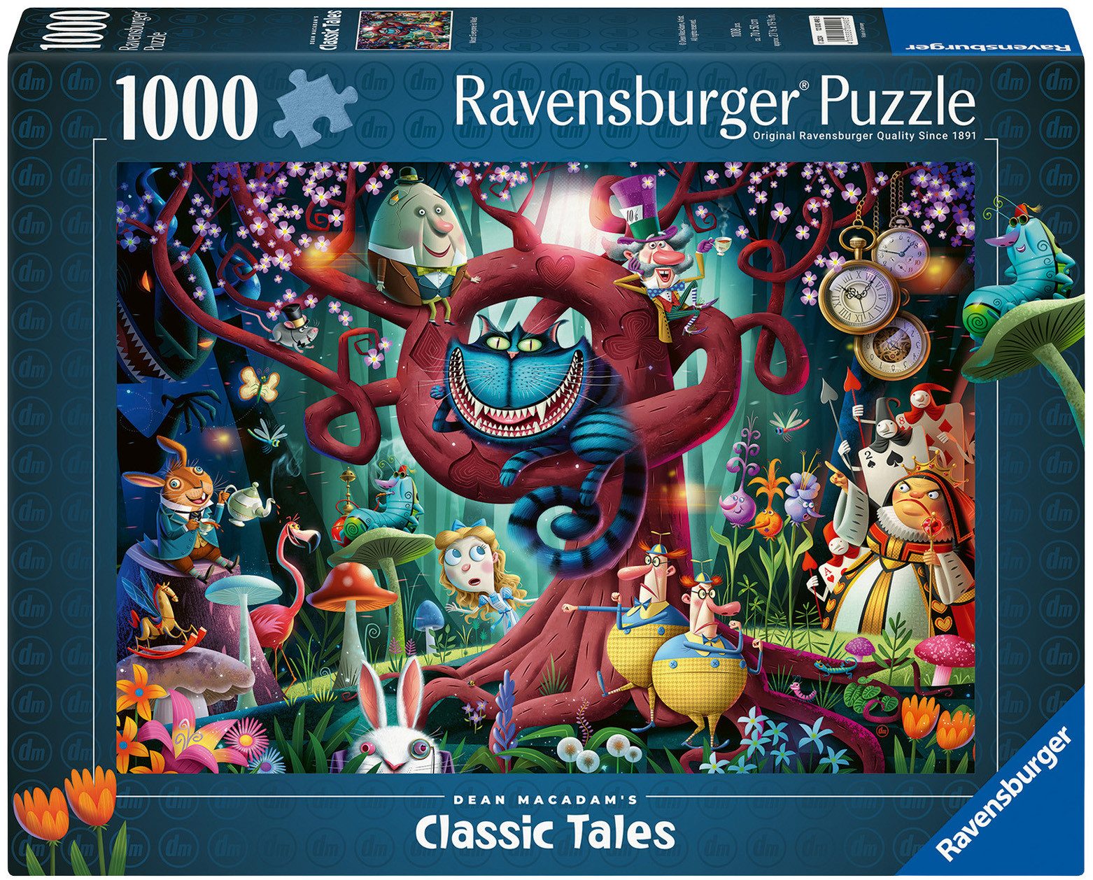 Ravensburger Puzzle Dean Mac Adam: Fast jeder ist verrückt, 1000 Puzzleteile, Made in Germany