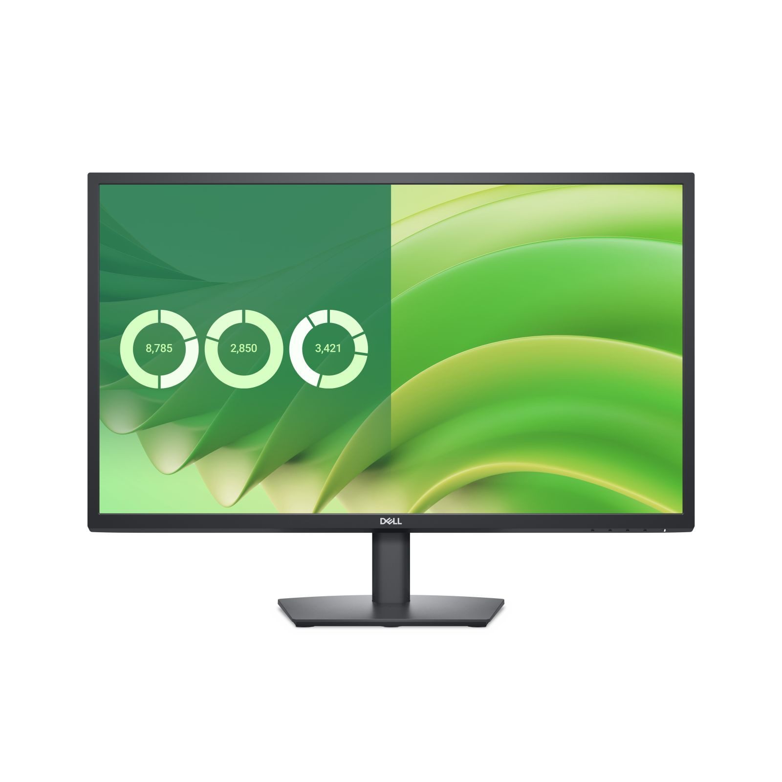 Dell E2725H - LED - 68.599 cm (27) - 1920 x 1080 Full HD (1080p) TFT-Monitor (1920 x 1080 px, Full HD, 8 ms Reaktionszeit, 75 Hz, VA, HDCP)