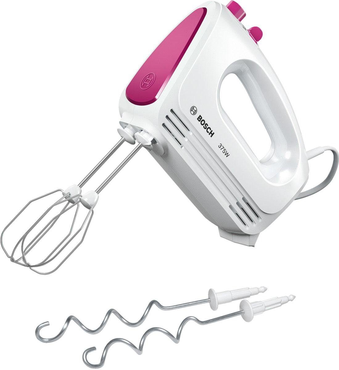 BOSCH Handmixer MFQ2210P, 375 W, weiß / wild purple