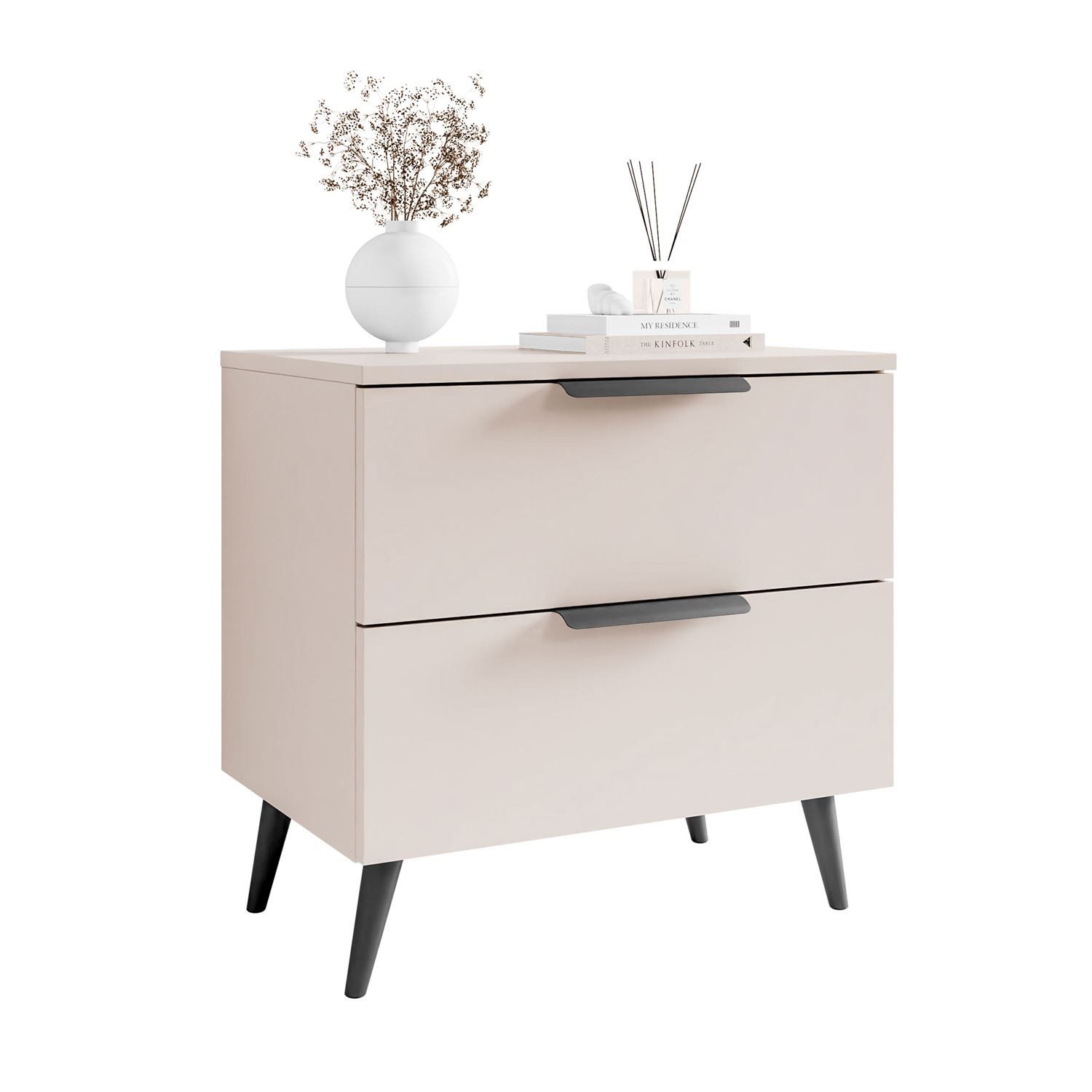 Lookway Nachttisch LINA Kaschmir 2S auf günstig online kaufen