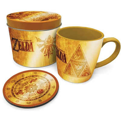 PYRAMID Tasse The Legend of Zelda Geschenkset Gold / Gelb