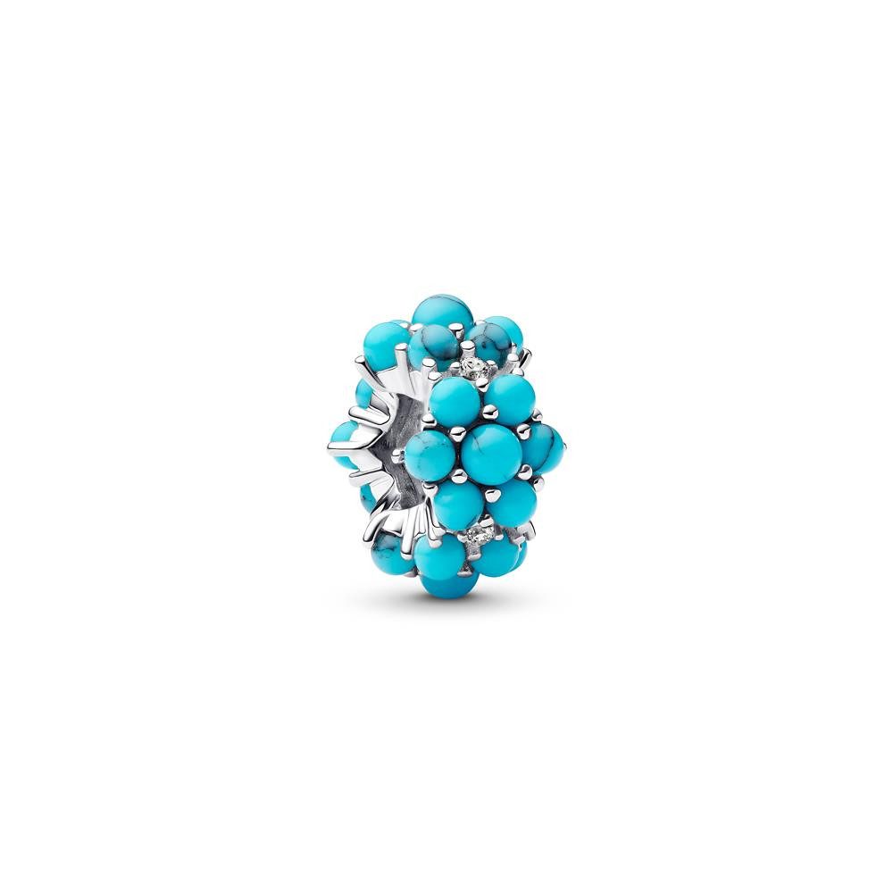 Charm-Einhänger PANDORA Moments Slide-Charm aus 925er Silber mt Zirkonia