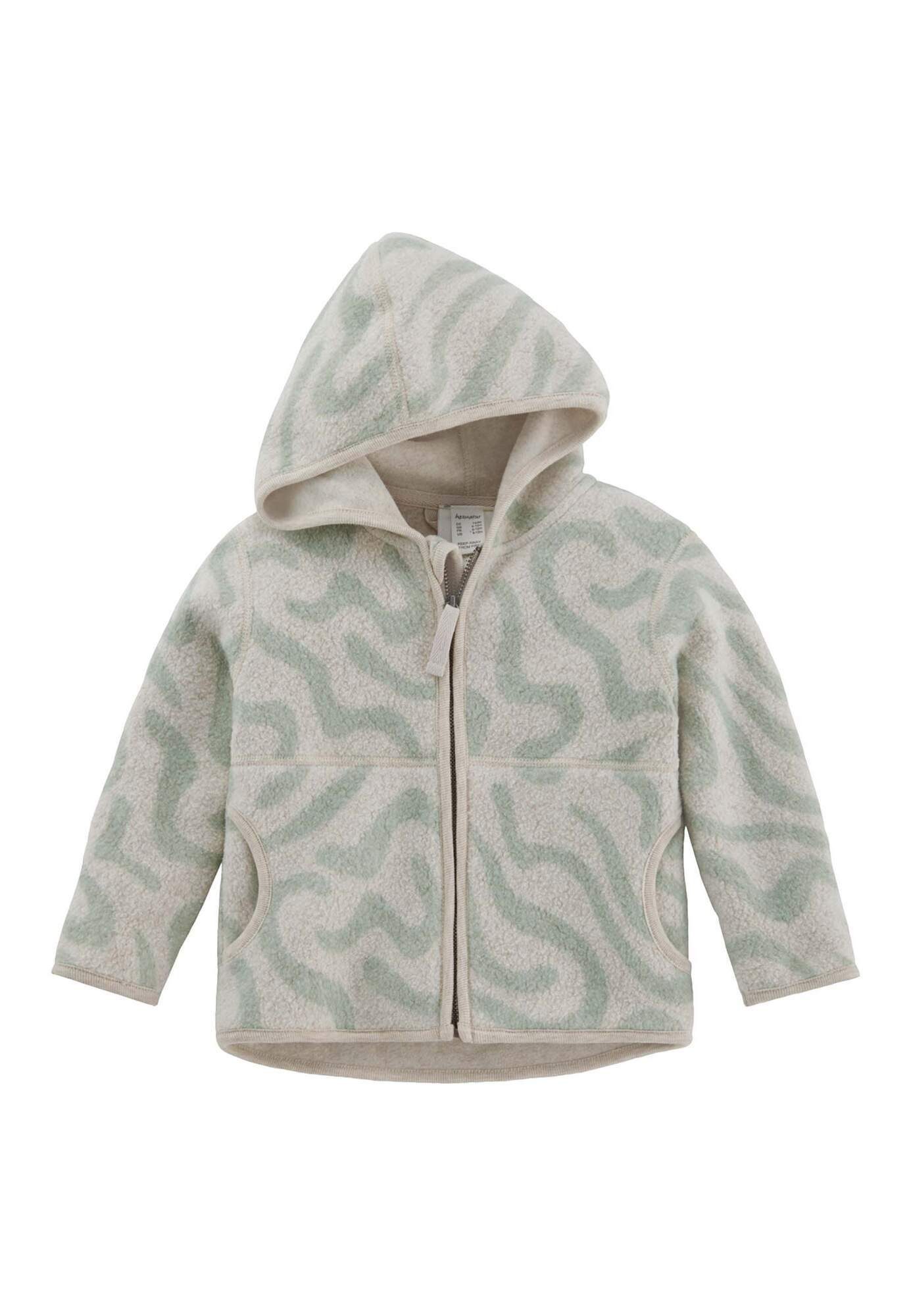 Hessnatur Fleecejacke aus reiner Bio-Baumwolle (1-St) günstig online kaufen