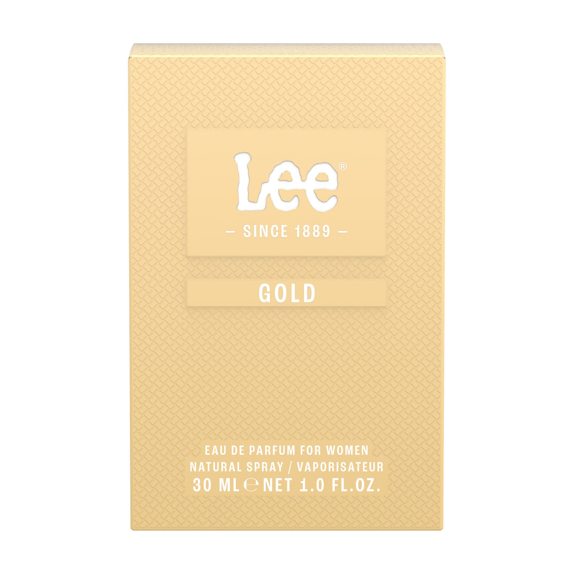 Lee® Eau de Parfum LEE 1889 GOLD, EDP, 30 ml