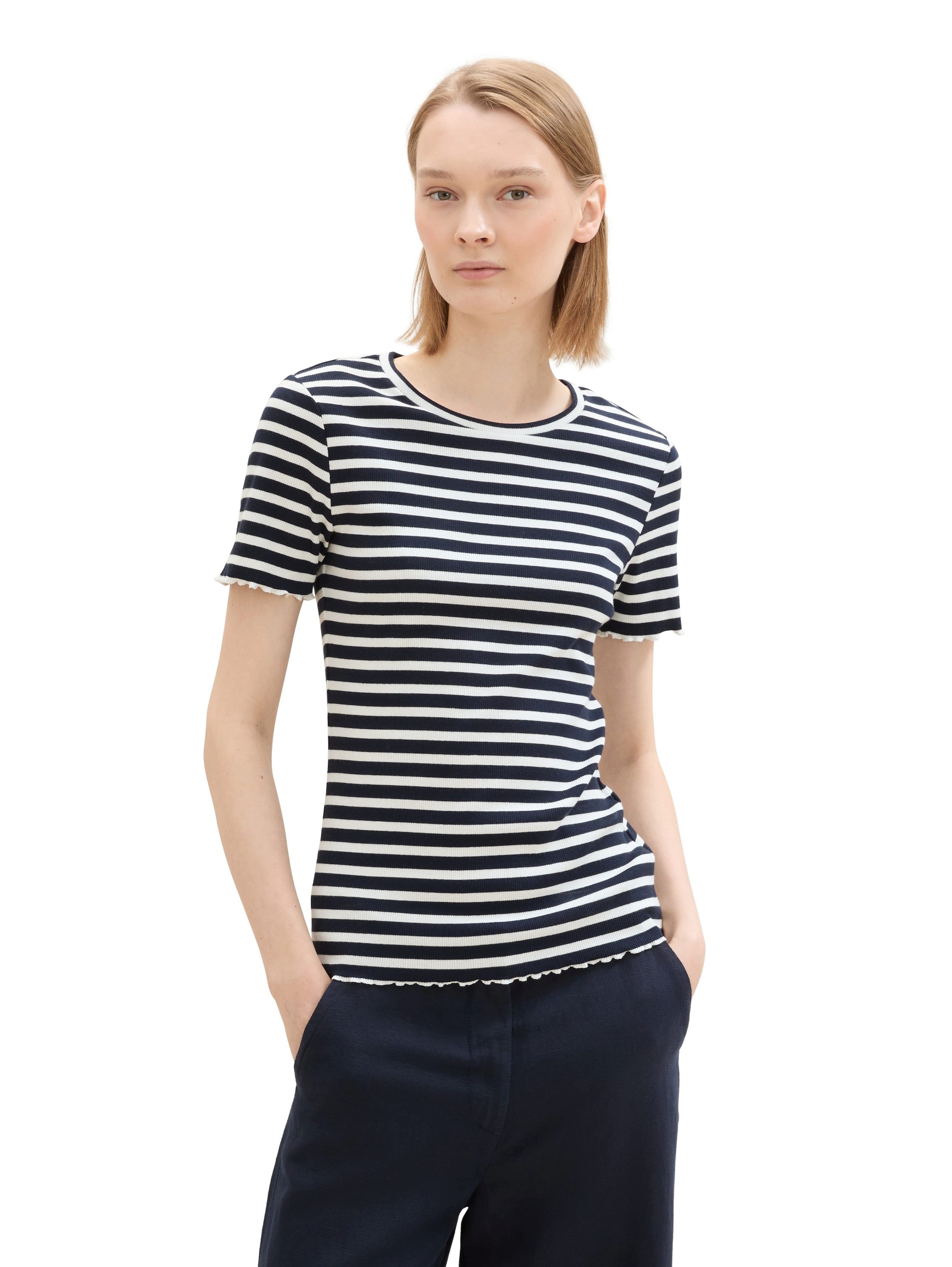 TOM TAILOR Denim T-Shirt (Packung, 2-tlg) günstig online kaufen