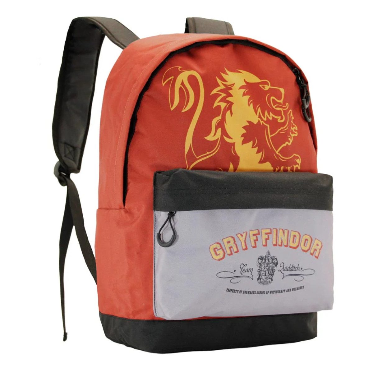 Harry Potter Rucksack Gryffindor Schulrucksack leichter Rucksack mit Fronttasche
