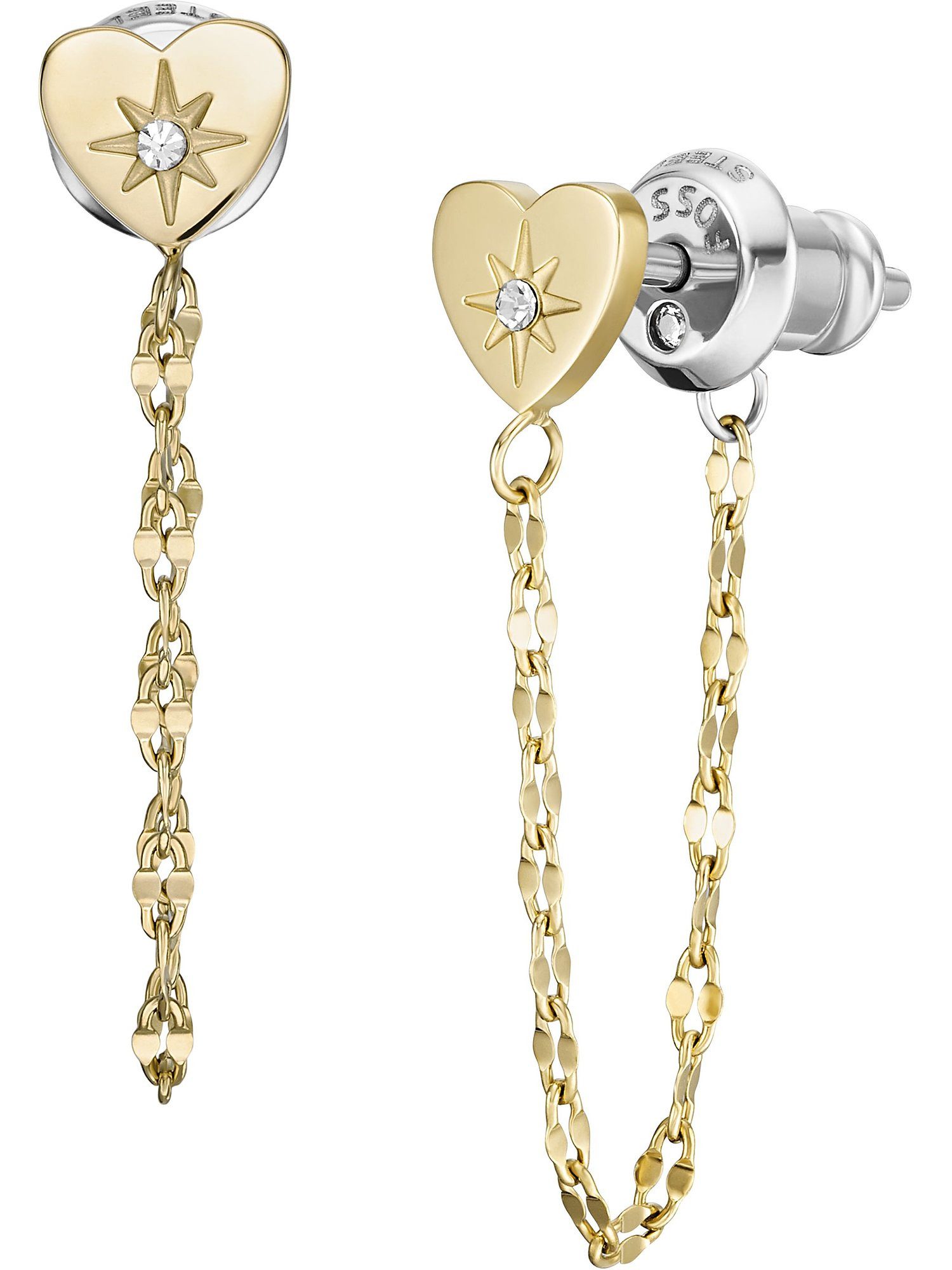 Fossil Paar Ohrhänger Fossil Damen-Ohrh...