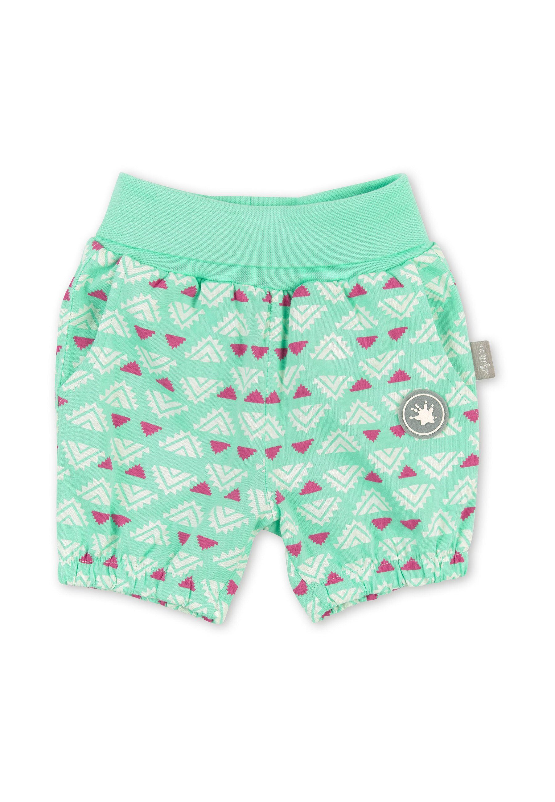 Sigikid Bermudas Baby Hose Leichte Jersey Shorts aus Bio-Baumwolle (1-tlg)