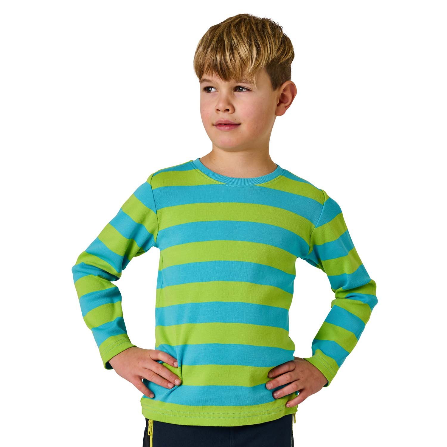 JAKO-O Langarmshirt JAKO-O Langarmshirt Kinder Baby Jungen Mädchen geringelt