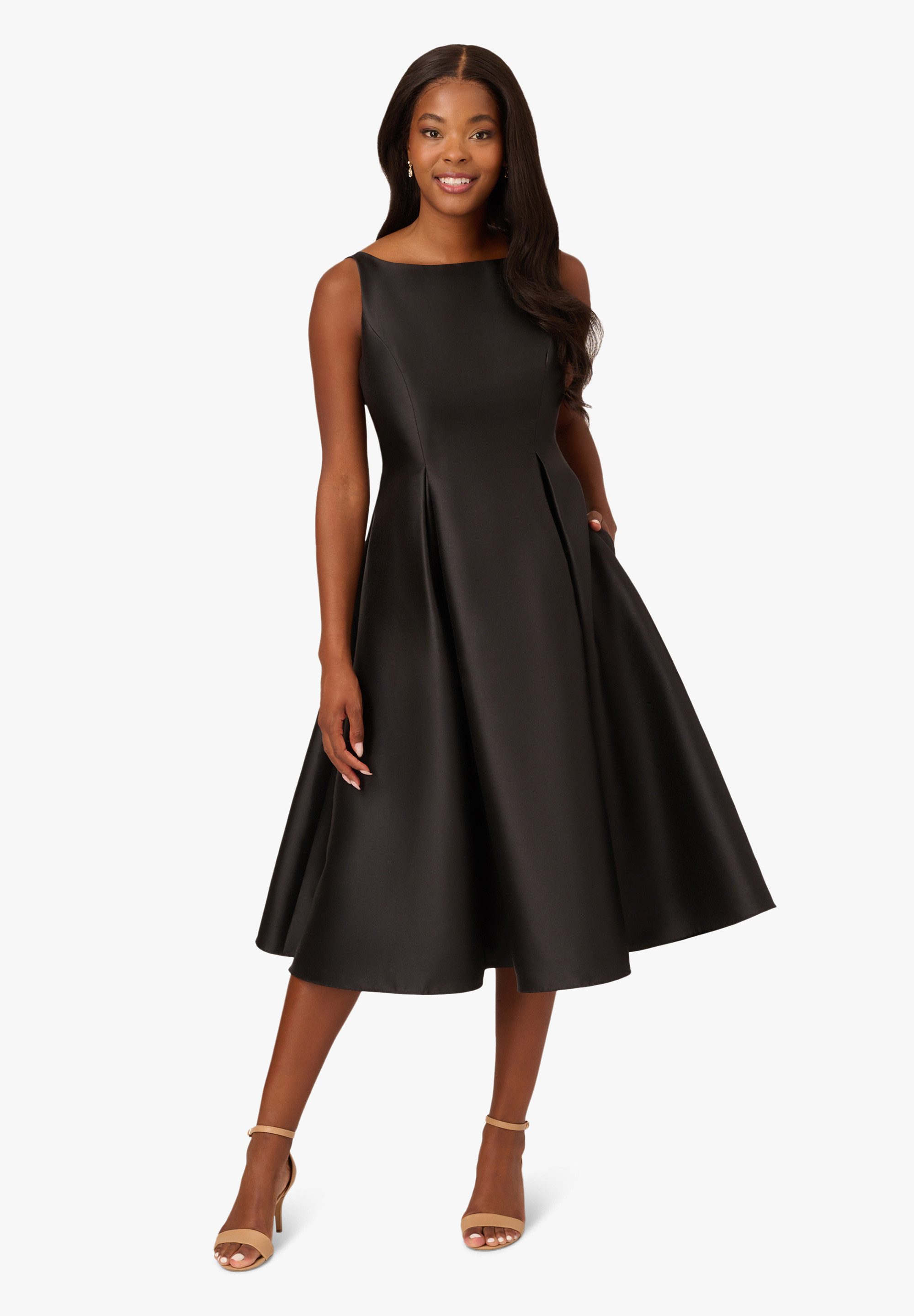 Adrianna Papell Abendkleid Sleeveless Tea Length günstig online kaufen