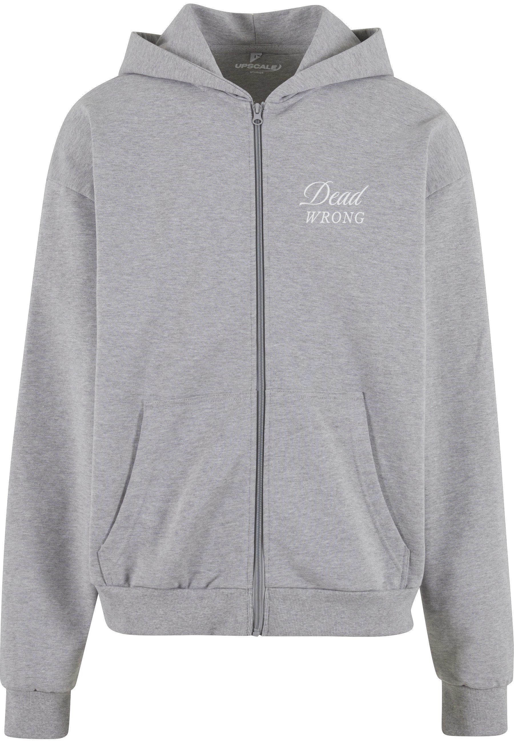 Upscale by Mister Tee Sweatjacke Upscale by Mister Tee Dangerous Grounds Oversize Zip Hoody