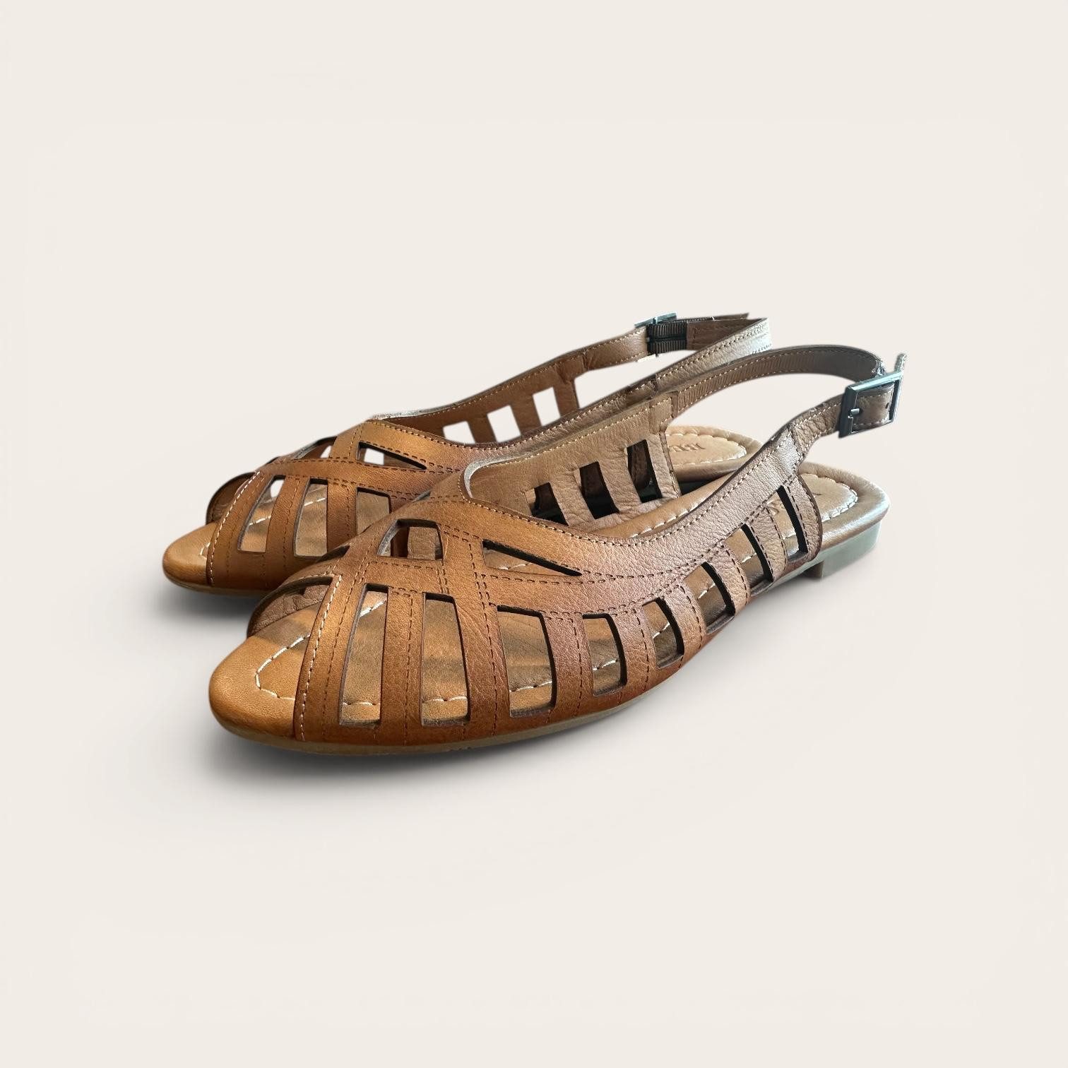 Begoria Begoria Marcella - Exclusive Slingback-Ledersandale Sandalette