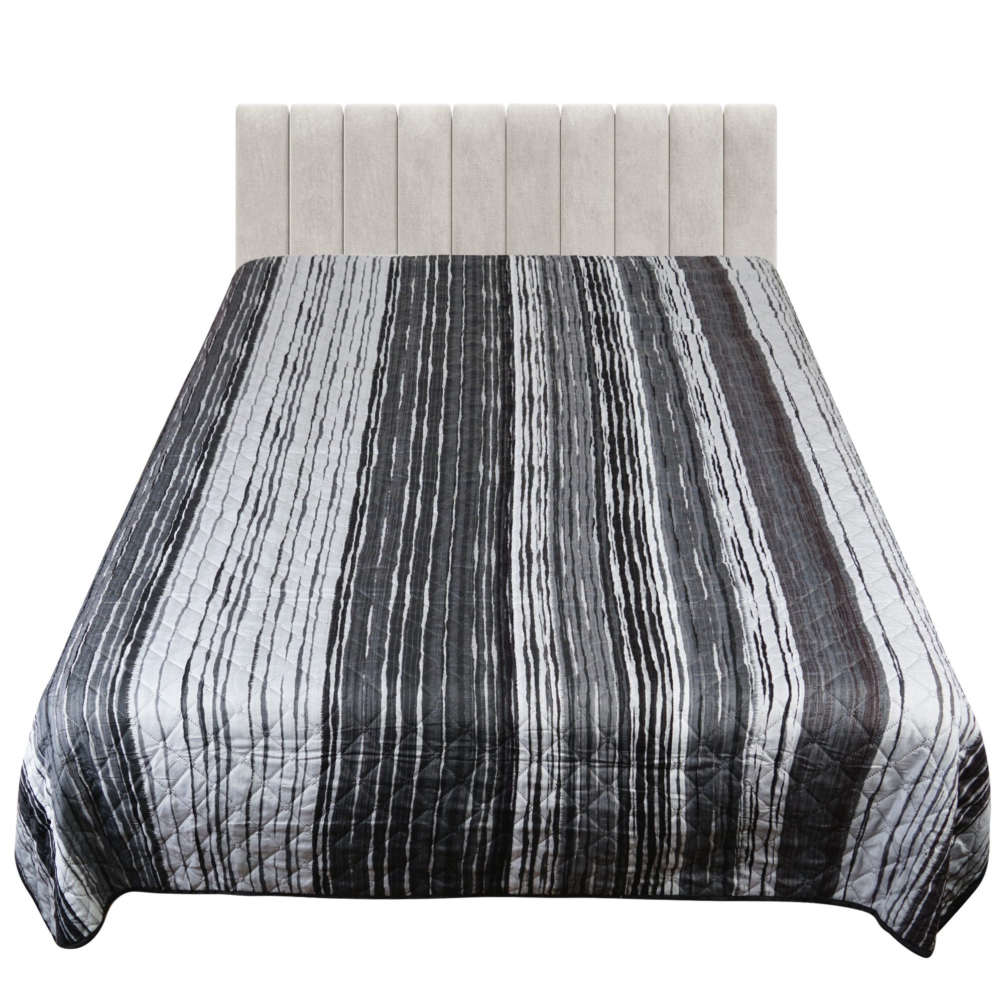 Leonado Vicenti Tagesdecke Tagesdecke 220 x 240 cm gesteppt, Tagesdecke mit Steppung als Überwurf geeignet