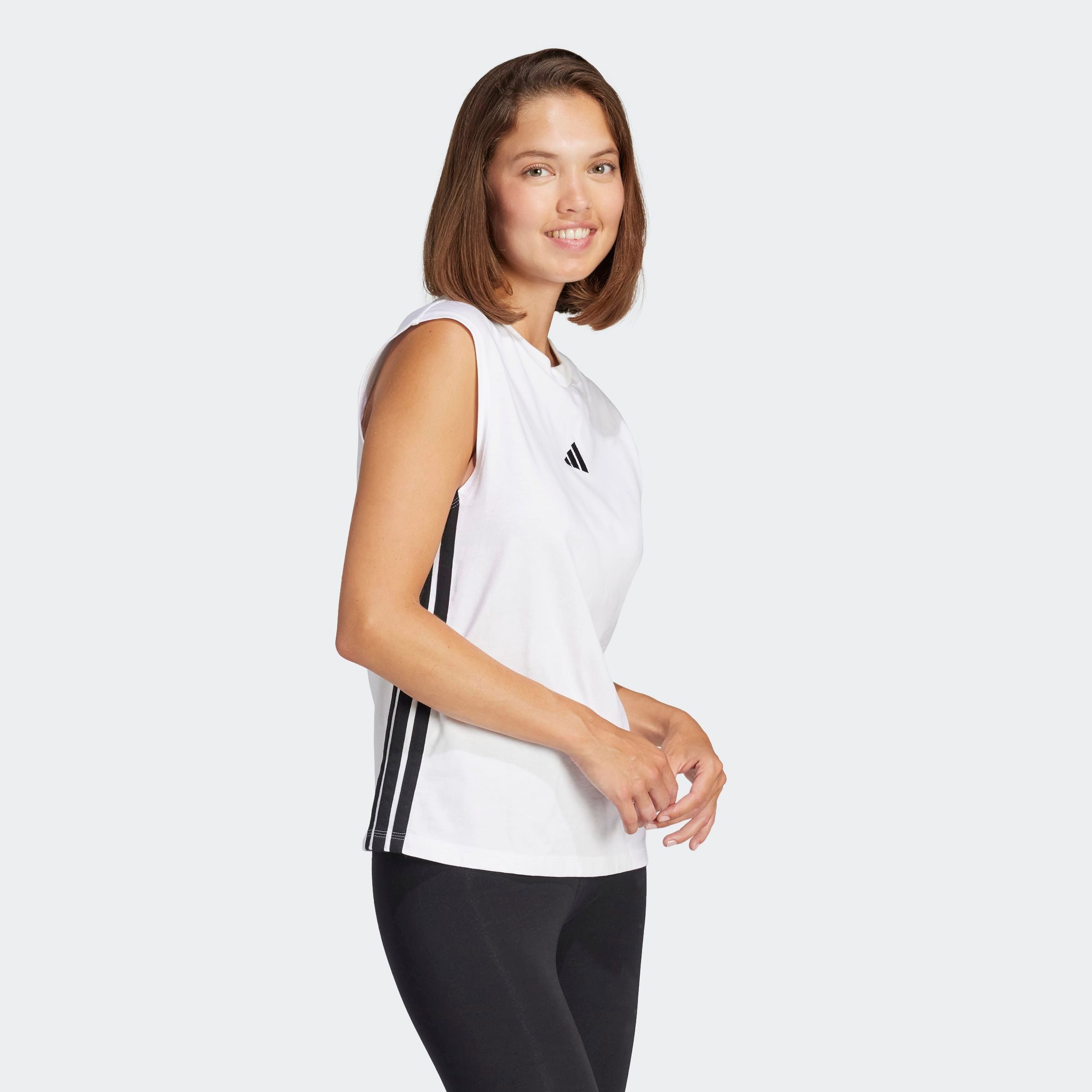 adidas Sportswear Tanktop ESSENTIALS 3-STREIFEN COTTON LIFESTYLE