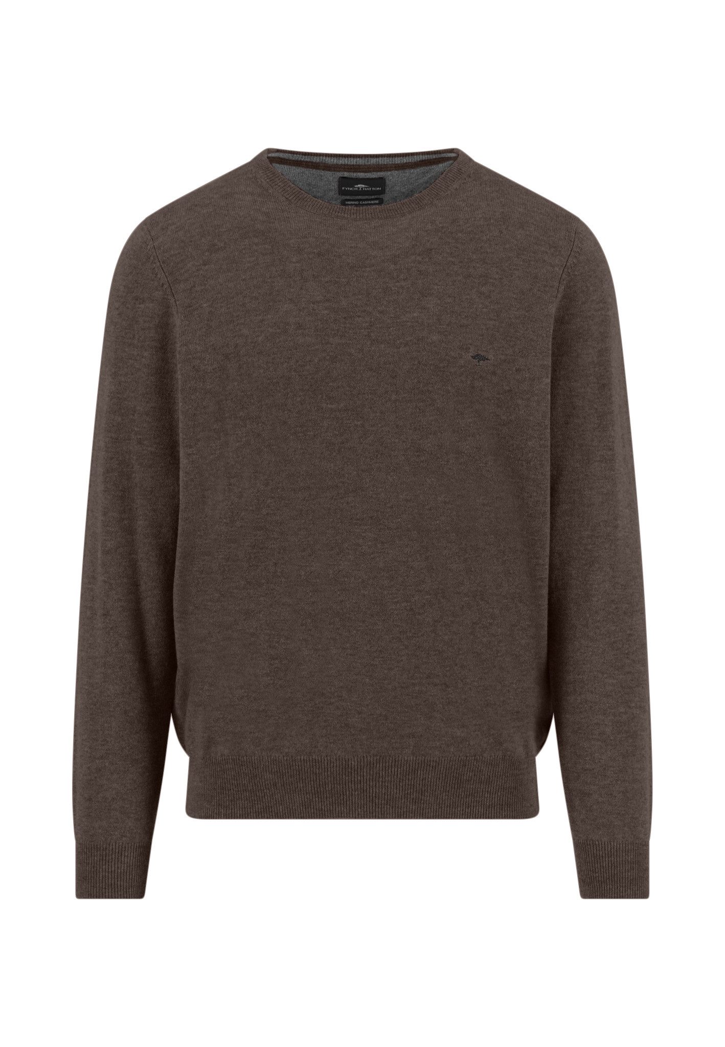 FYNCH-HATTON Strickpullover O-Neck, Merino Cashm günstig online kaufen