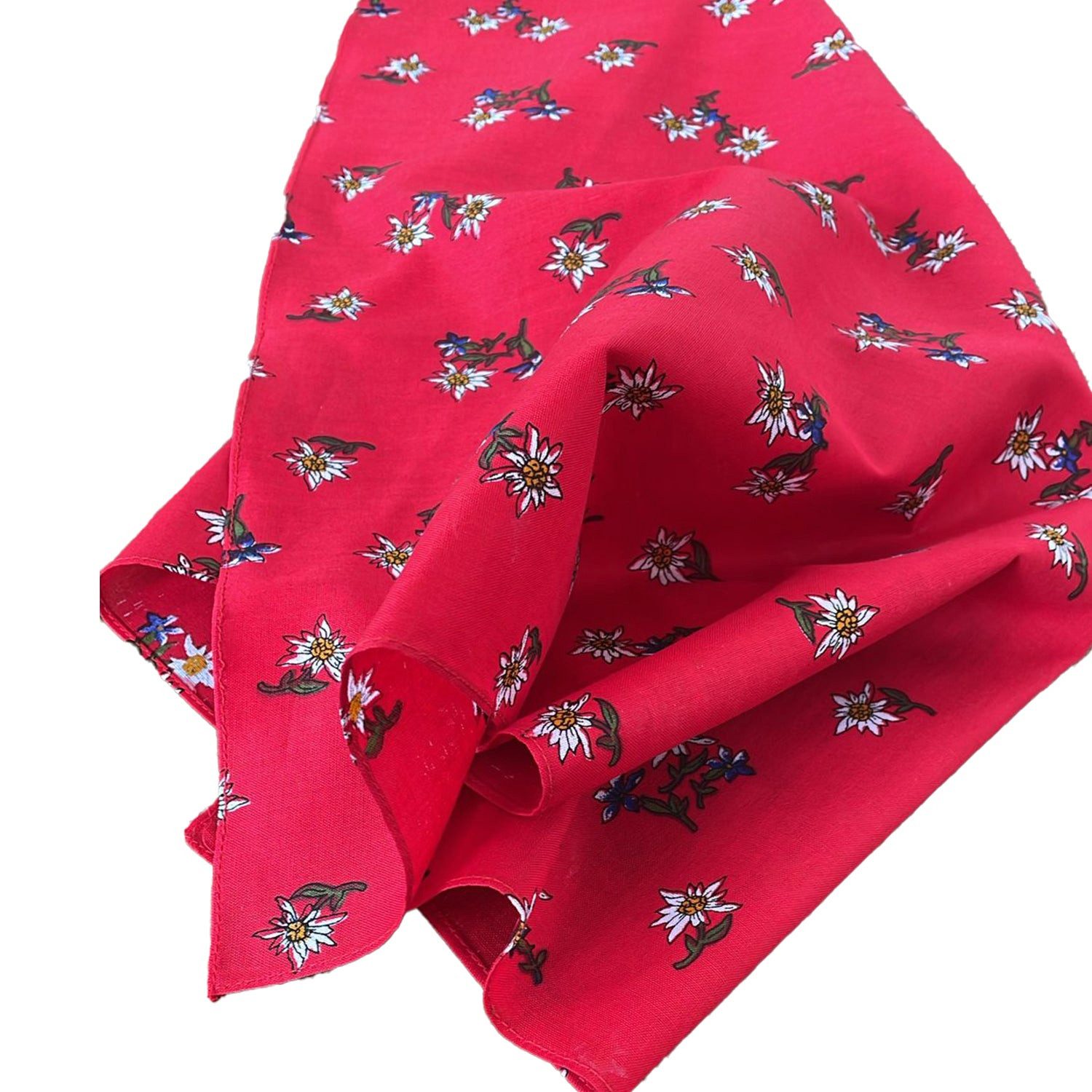 Outbacker Nickituch Edelweiß Halstuch, Bandana in rot günstig online kaufen