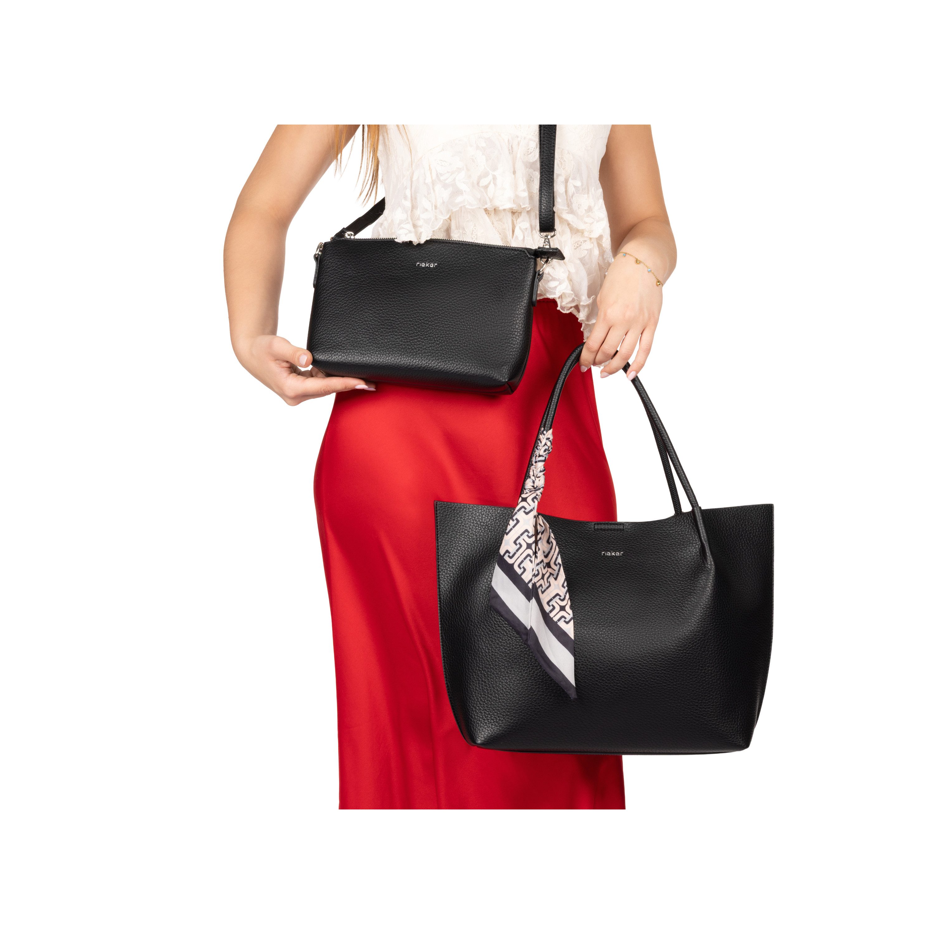 Rieker Shopper (Set, 2 Teile), Set 2tlg.: Shopper und Innentasche mit abnehmbarem Schultergurt