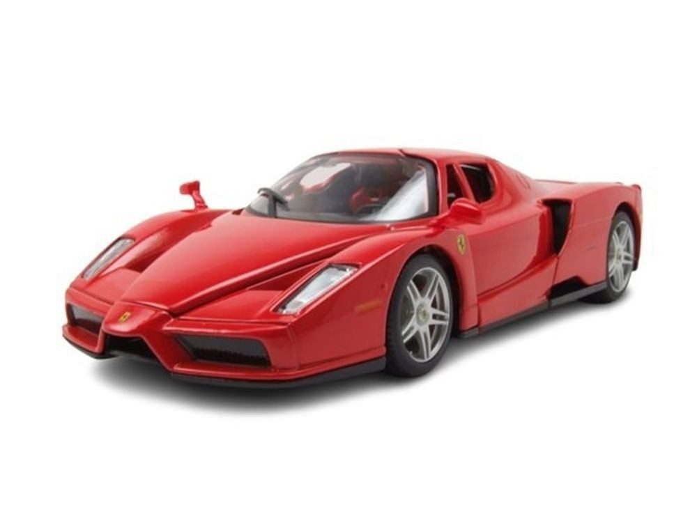Bburago Modellauto Ferrari Enzo 2002 rot, Maßstab 1:24