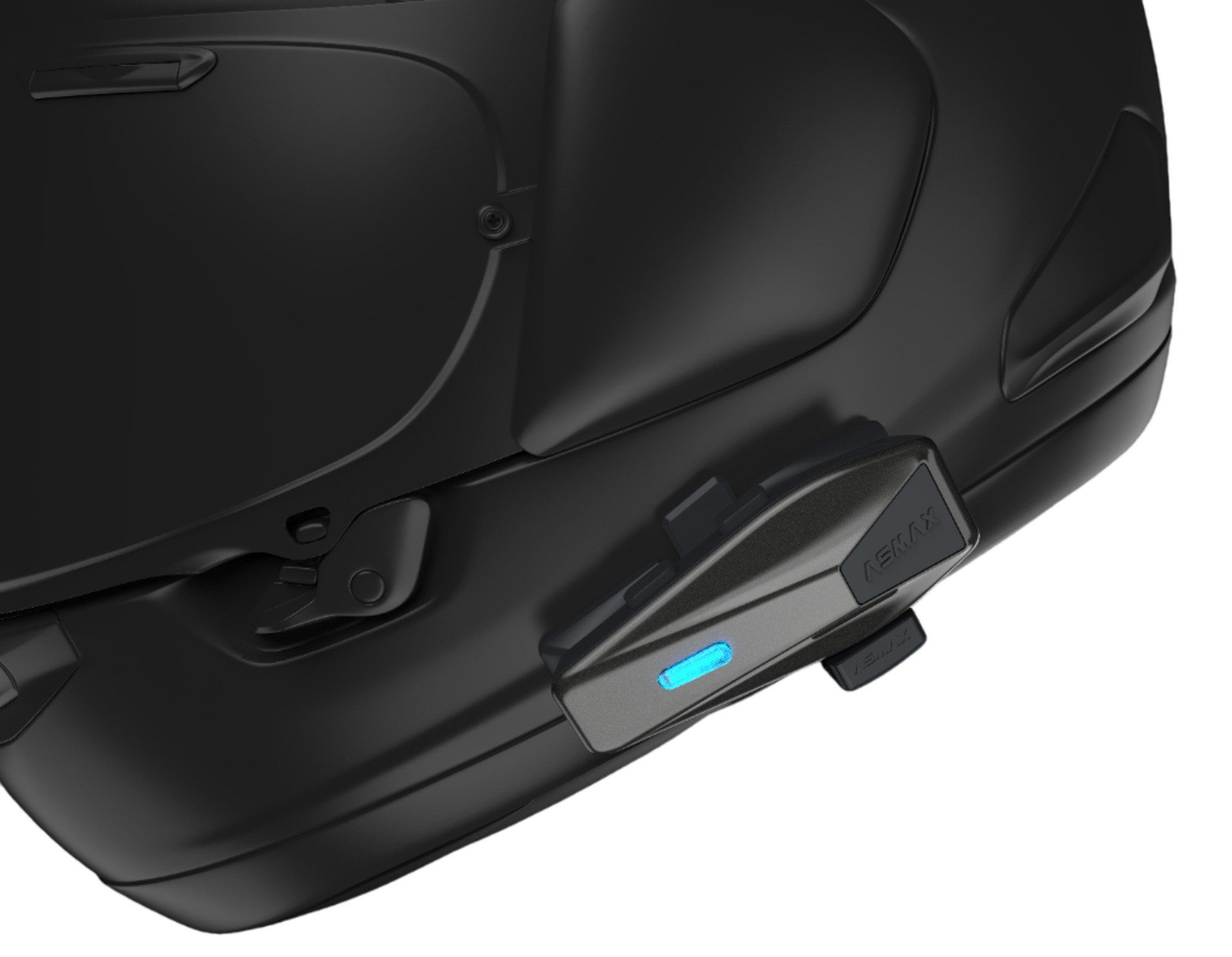 ASMAX Motorradhelm S2 Bluetooth Kommunikationssystem Doppelset, Bluetooth-Intercom