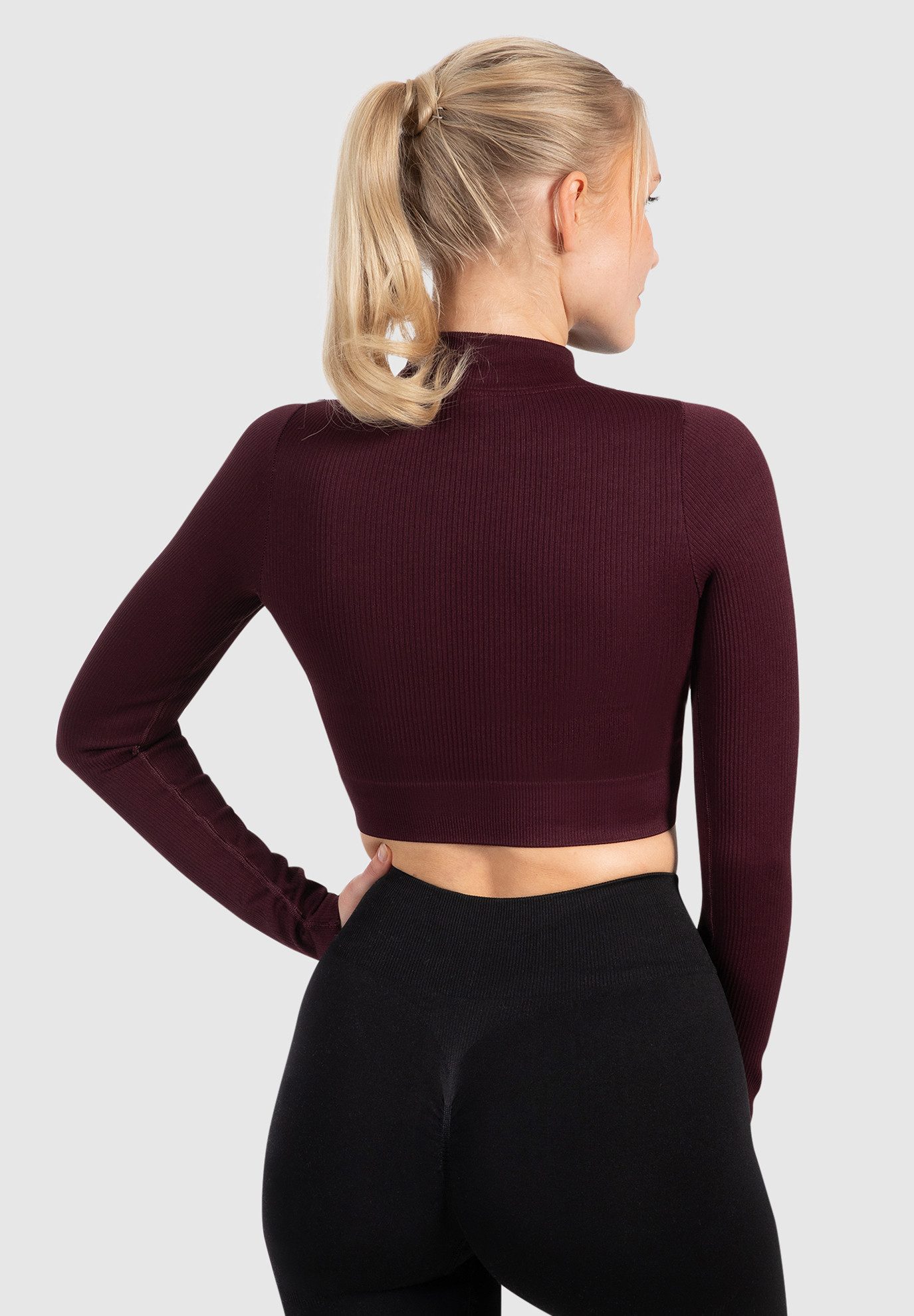 Smilodox Outdoorjacke Zeya, Size Up empfohlen, Crop Trainingsjacke Slim Fit günstig online kaufen