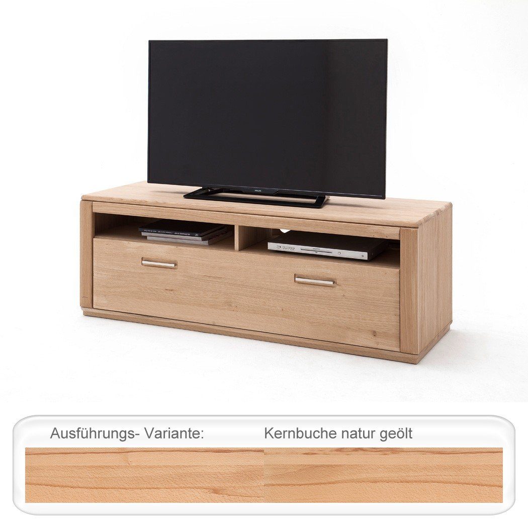 expendio TV-Board »Senta 9«, Kernbuche teilmassiv 154x54x51 cm vormontiert  mit Softclose-Funktion online kaufen | OTTO