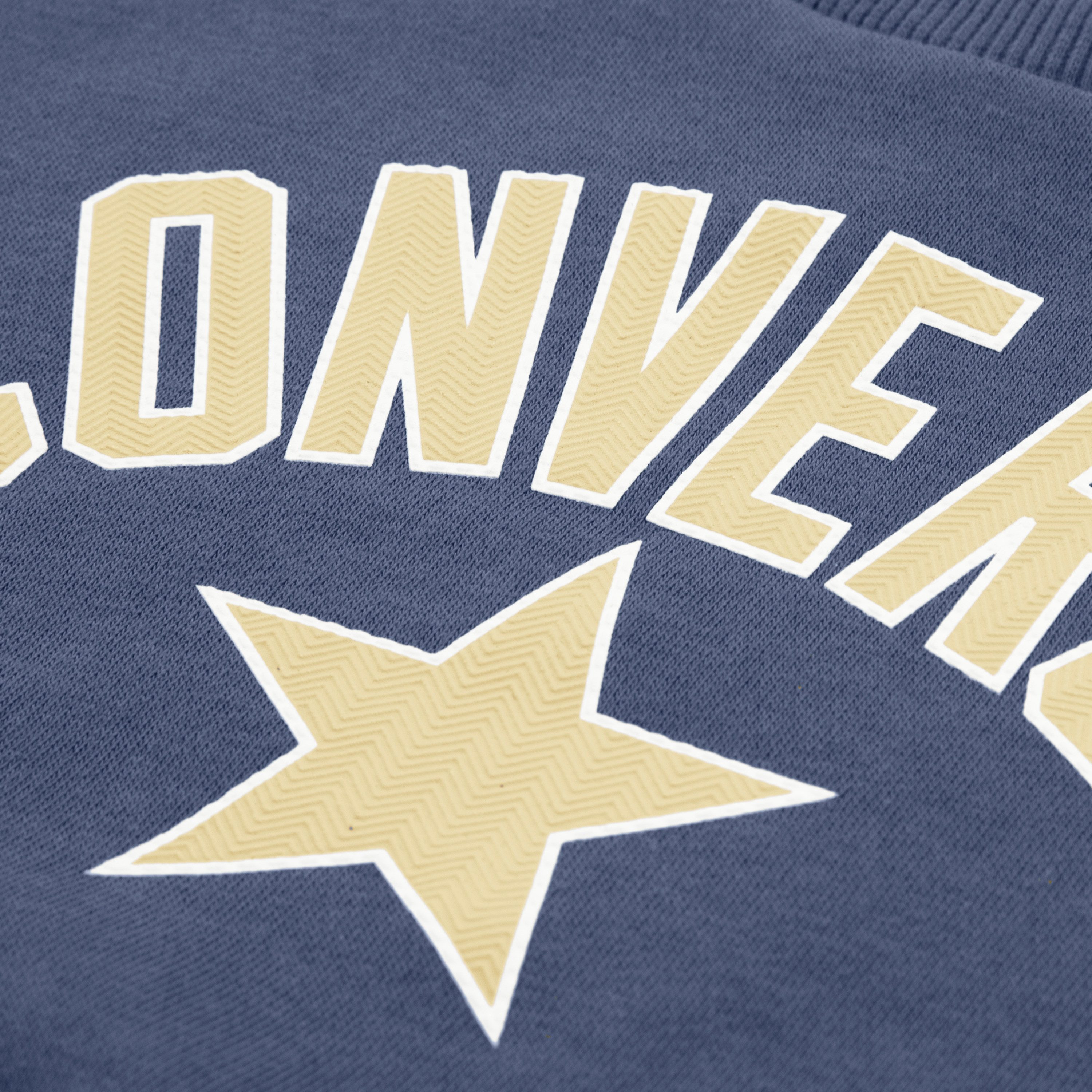 Converse Jogginganzug CNVB HERITAGE EST CNV PO FLEEC (2-tlg), Zweiteiliges Set aus Sweatshirt und Jogginghose, pflegeleicht