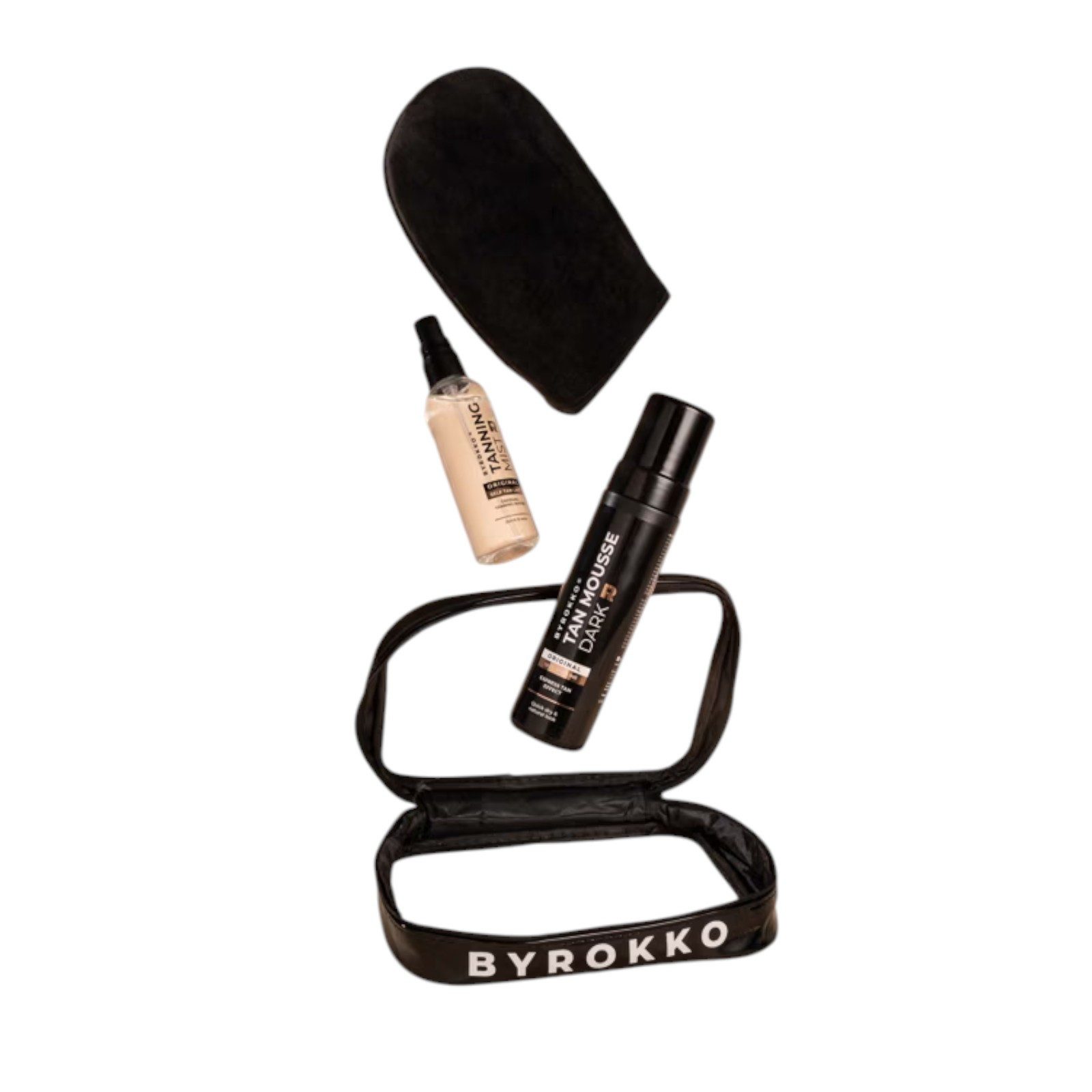 BYROKKO Selbstbräunungsspray Self-Tan Bundle, 4-tlg.