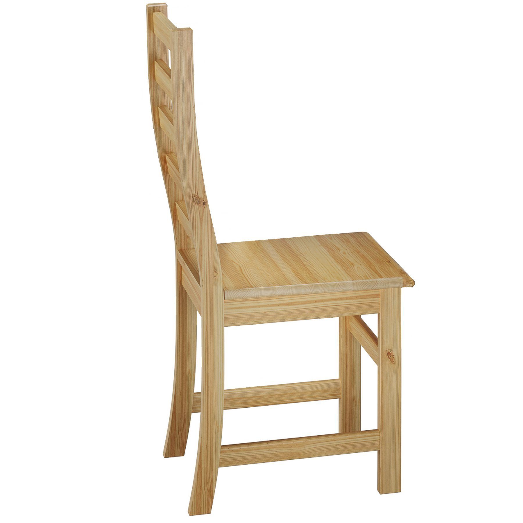 2 Schöne Essgruppe Tisch Massivholz und ERST-HOLZ Essgruppe natur Kiefer Stühle mit