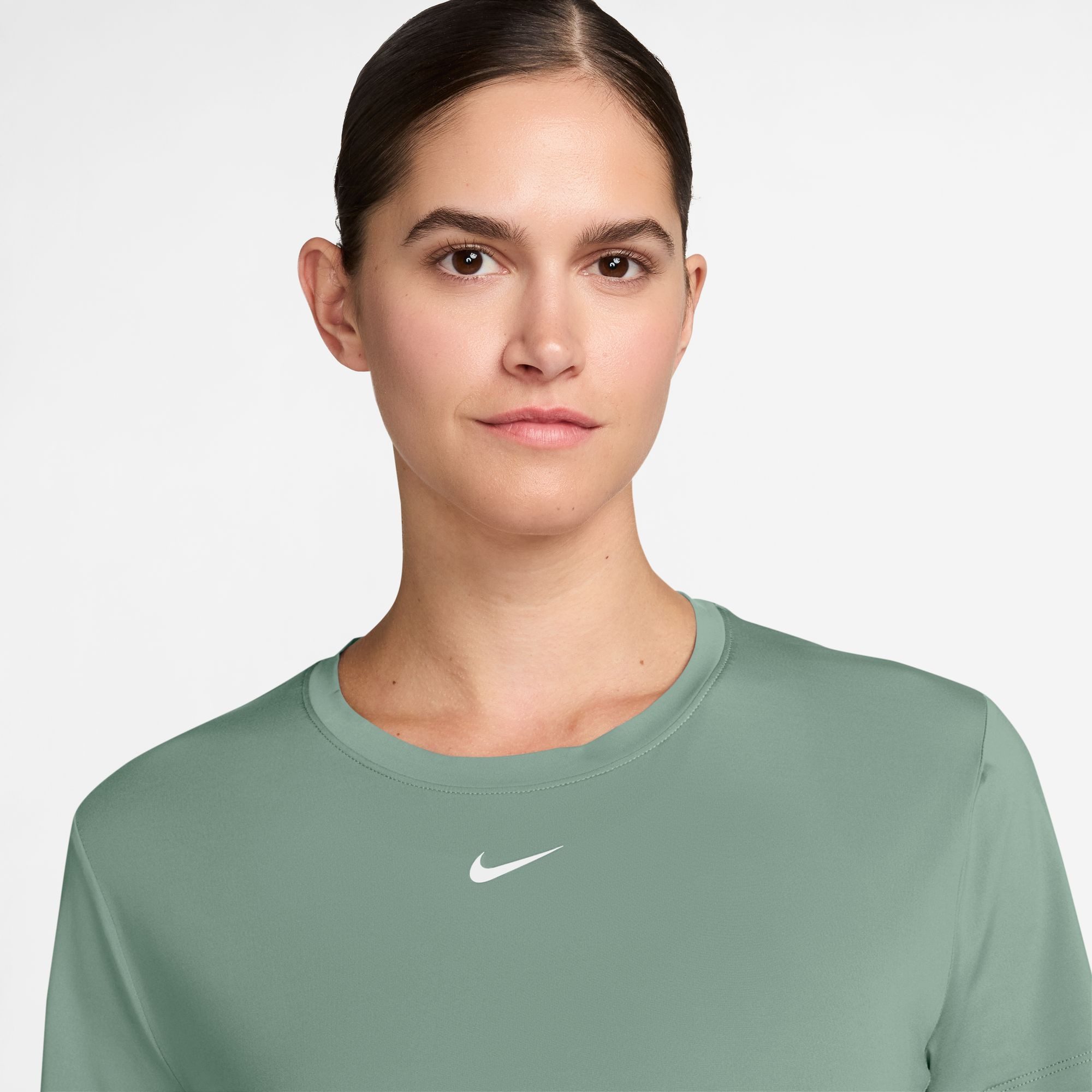 Nike T-Shirt W NK ONE CLASSIC DF SS TOP Kurzarm, mit Rundhalsausschnitt, aus Jersey-Material, normale Länge