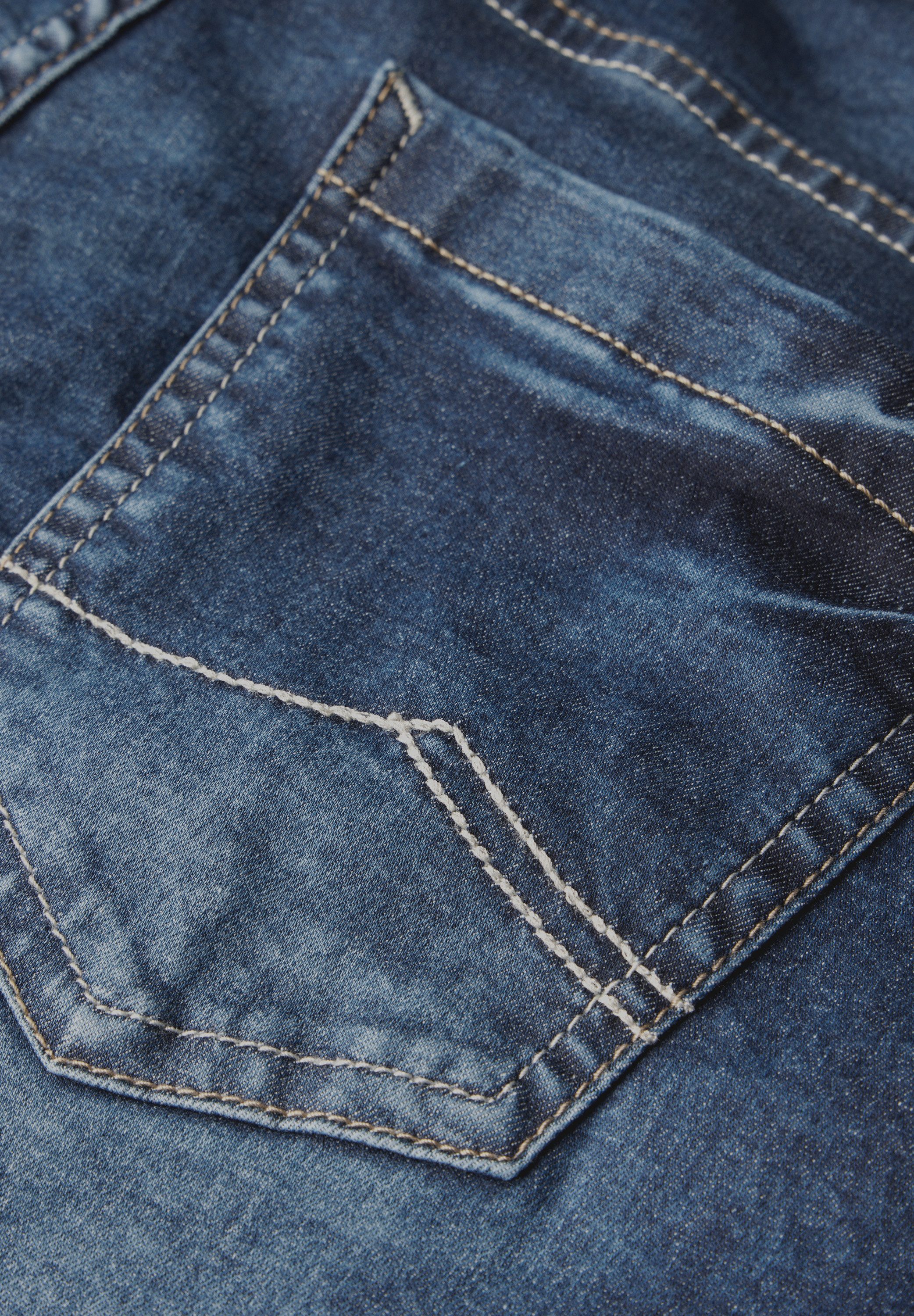 CECIL Shorts Style Scarlett Sommerhose,Jeans im 5-Pocket-Stil