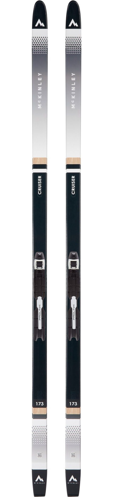 Langlaufski Ux.-Langlauf-Set Cruiser + PLK Auto BLACK/GREY