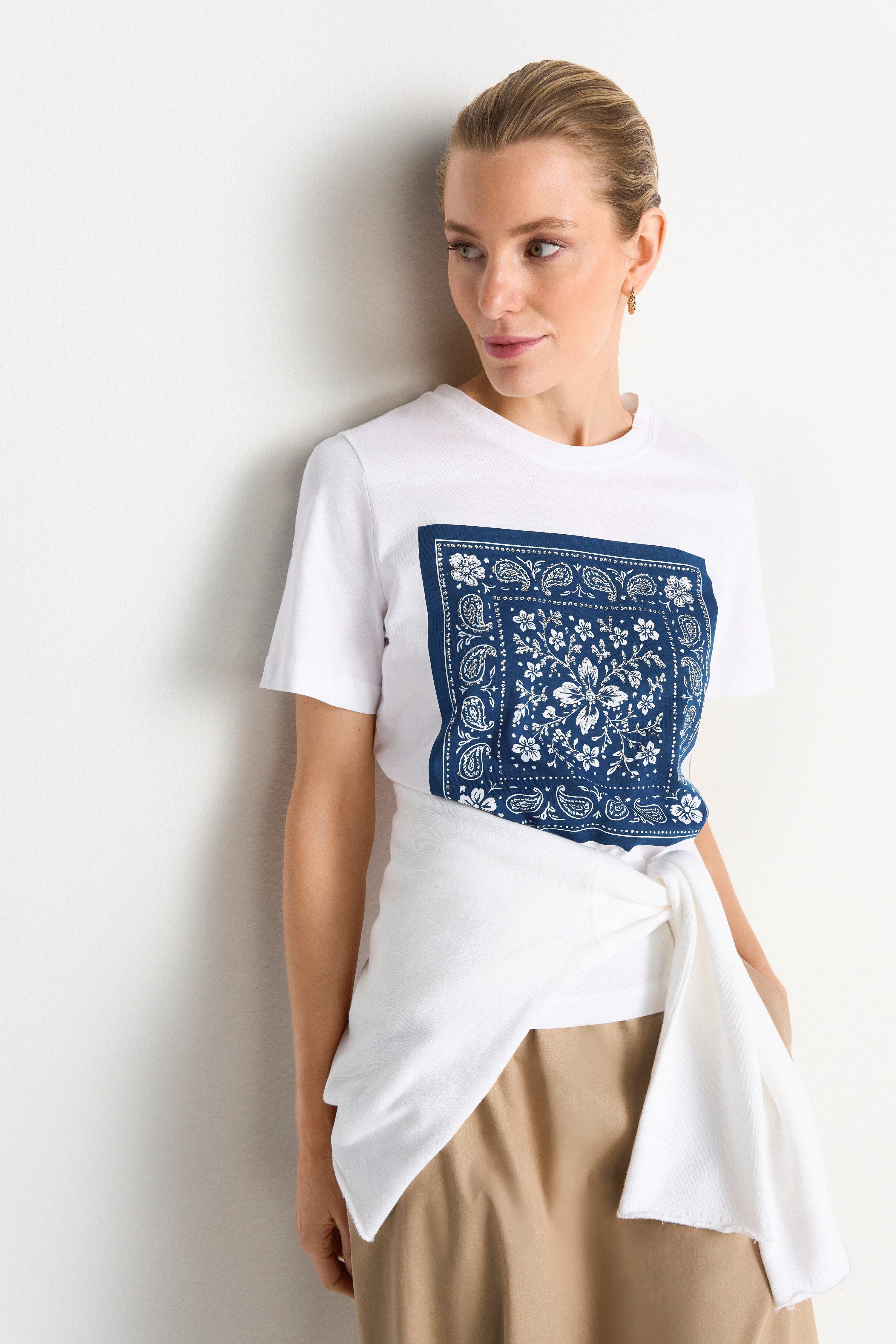RICHROYAL T-Shirt Regular fit mit Print