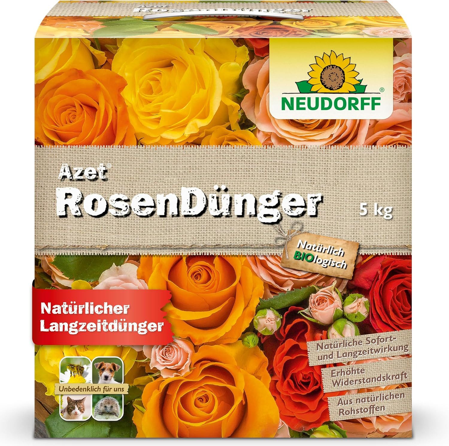 Neudorff Blumendünger Azet RosenDünger 5 kg, günstig online kaufen