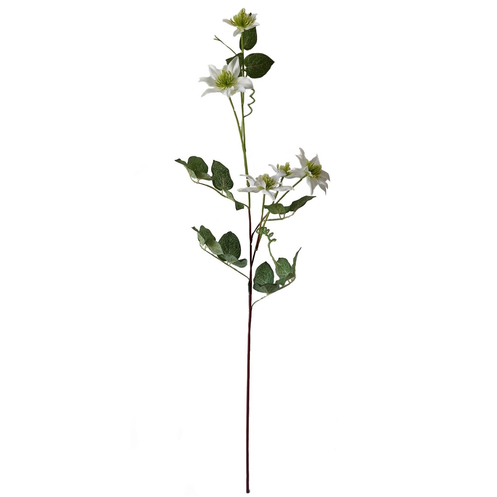 Kunstblume Frühlingsblume Weiß Kunstblume Flora unbekannt, HTI-Living, Höhe 78 cm, Höhe 78 cm