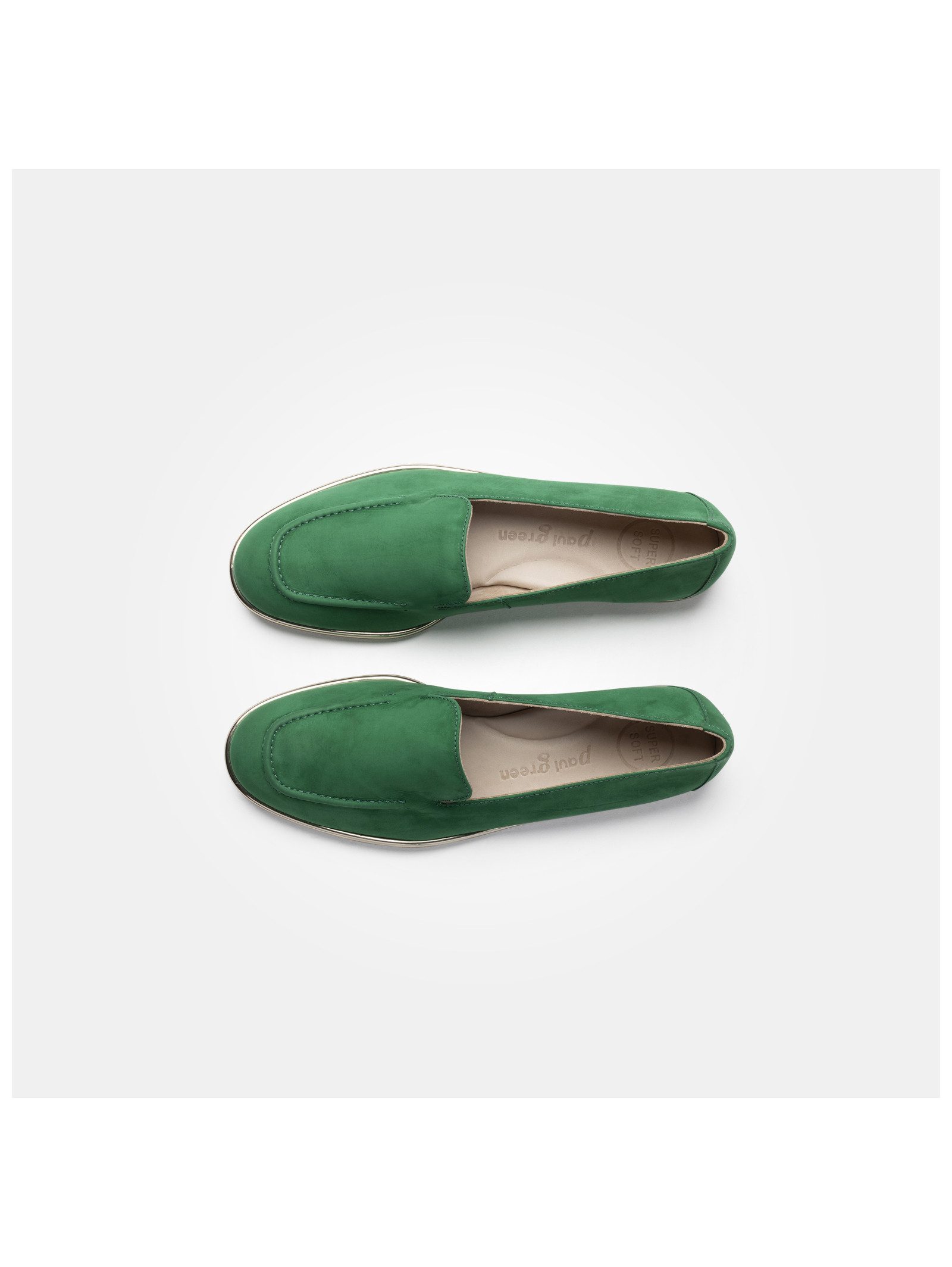 Paul Green Slipper Nubukleder . Slipper